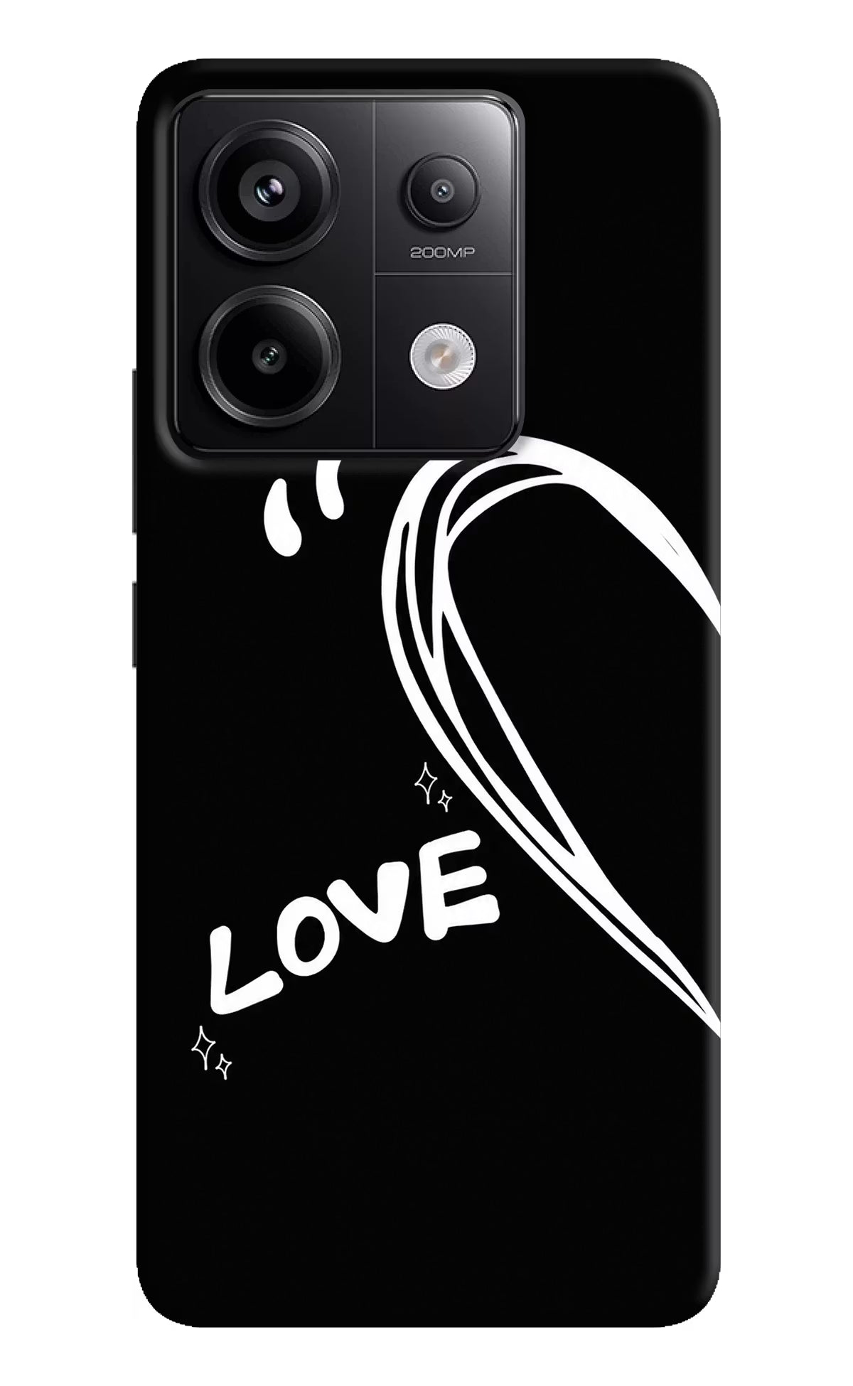 Love Line Redmi Note 13 Pro 5G Back Cover - Love Line Redmi Note 13 Pro 5G Back Cover Love Line Redmi Note 13 Pro 5G Back Cover