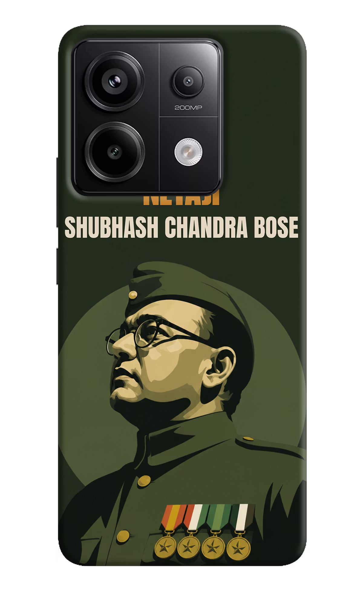 Netaji Legacy Redmi Note 13 Pro 5G Back Cover - Netaji Legacy Redmi Note 13 Pro 5G Back Cover Netaji Legacy Redmi Note 13 Pro 5G Back Cover