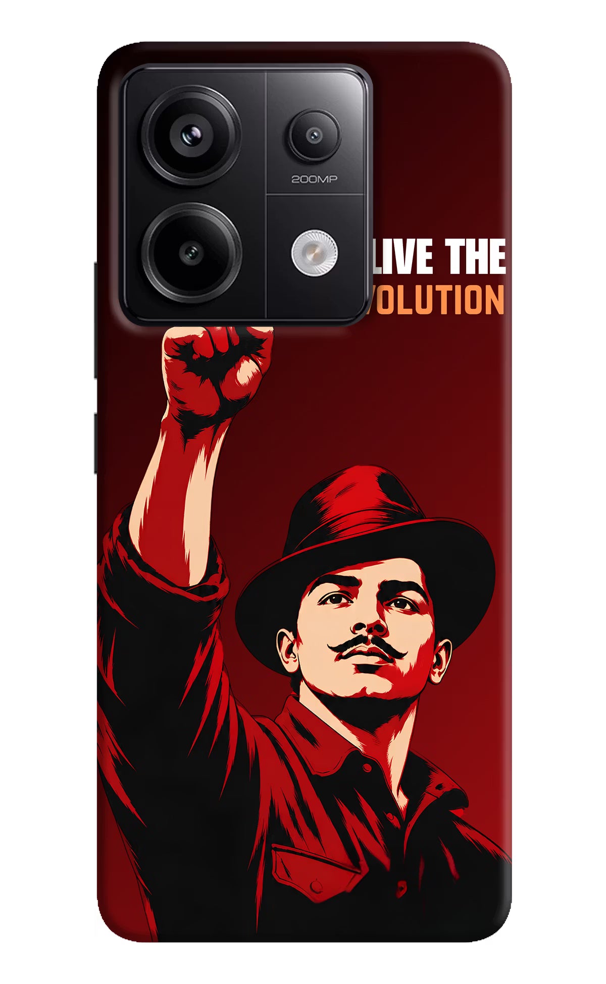 Bhagat Singh Revolution Redmi Note 13 Pro 5G Back Cover - Bhagat Singh Revolution Redmi Note 13 Pro 5G Back Cover Bhagat Singh Revolution Redmi Note 13 Pro 5G Back Cover