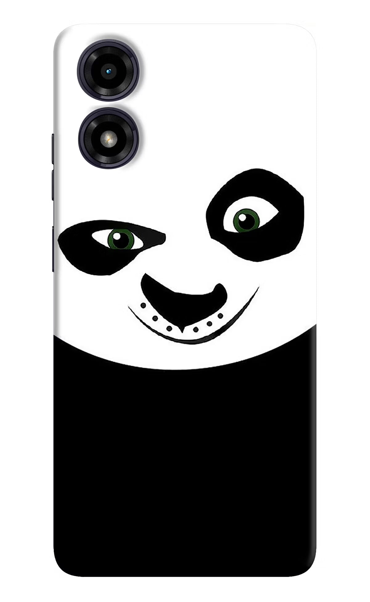 Panda Moto G04 Hard Case Back Cover by Casekaro
