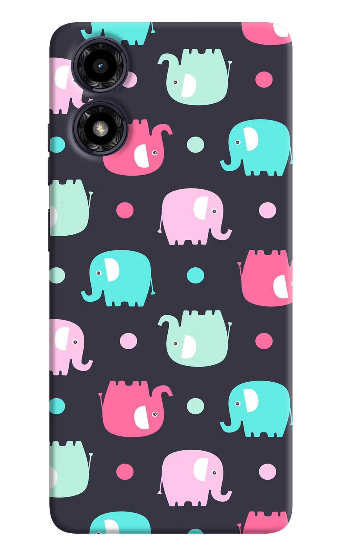 Elephants Moto G04 Back Cover - Elephants Moto G04 Hard Case Back Cover by Casekaro Elephants Moto G04 Hard Case Back Cover by Casekaro