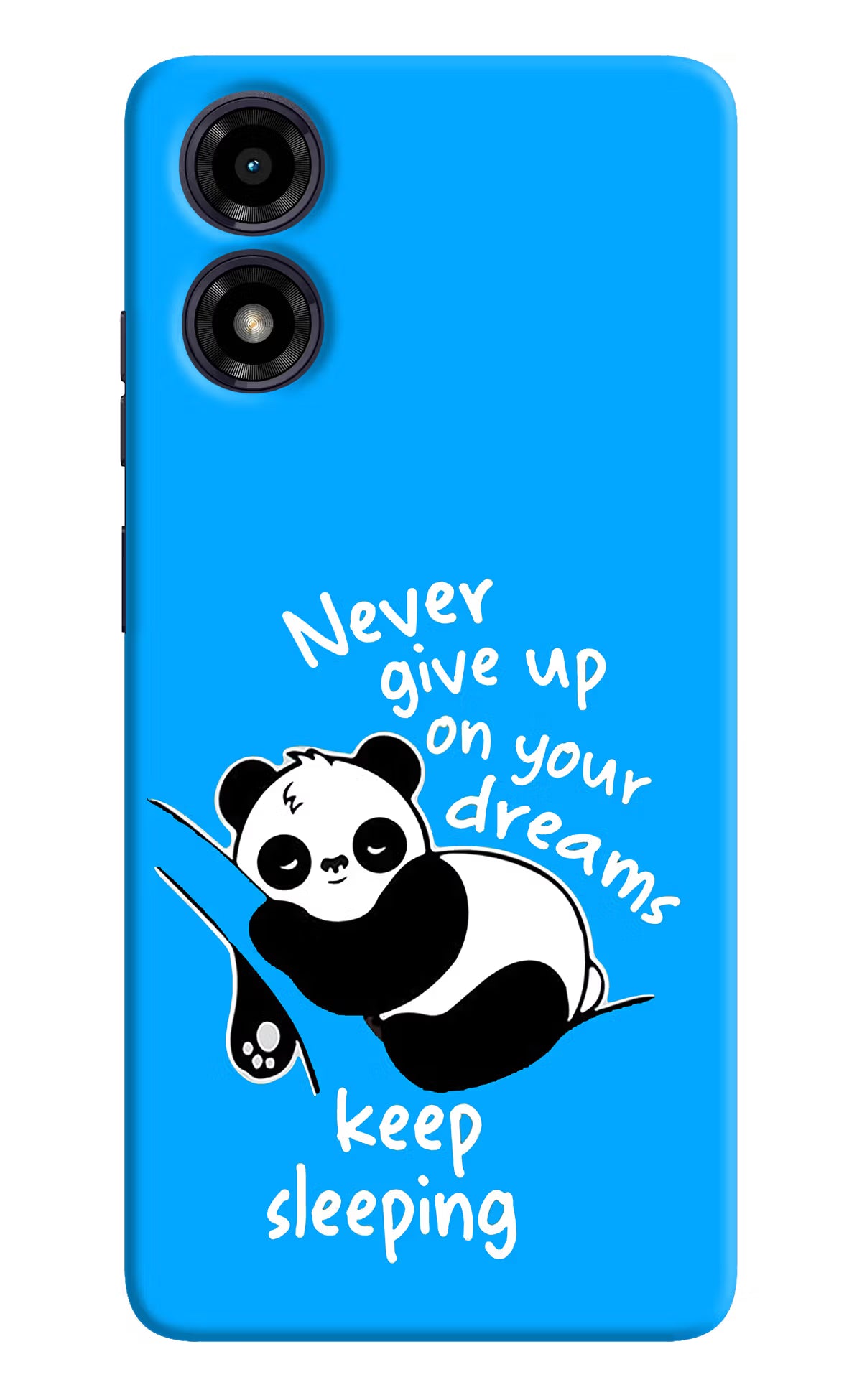 Keep Sleeping Moto G04 Back Cover - Keep Sleeping Moto G04 Hard Case Back Cover by Casekaro Keep Sleeping Moto G04 Hard Case Back Cover by Casekaro