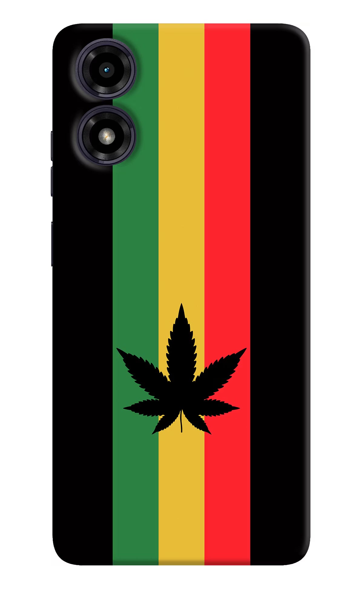Weed Flag Moto G04 Back Cover - Weed Flag Moto G04 Hard Case Back Cover by Casekaro Weed Flag Moto G04 Hard Case Back Cover by Casekaro