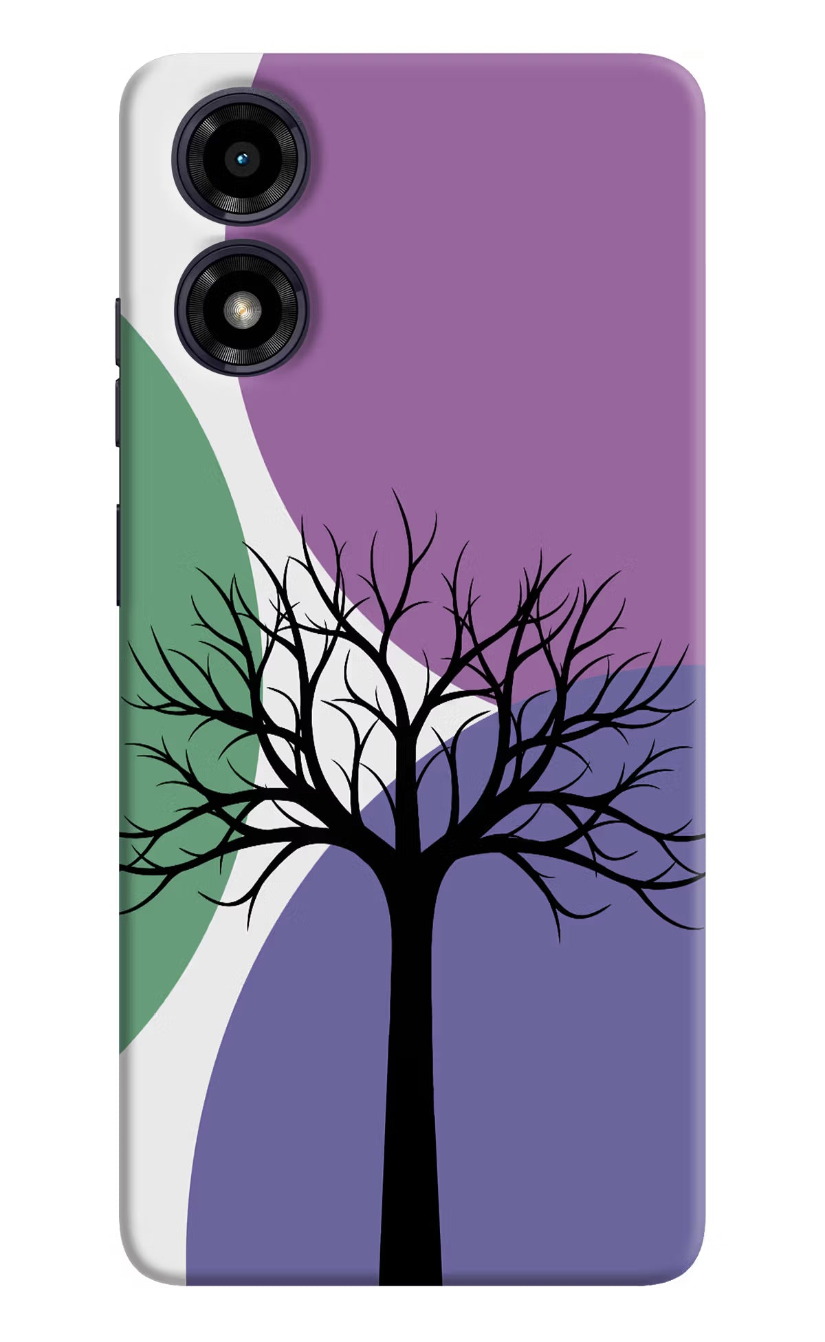 Tree Art Moto G04 Hard Case Back Cover by Casekaro