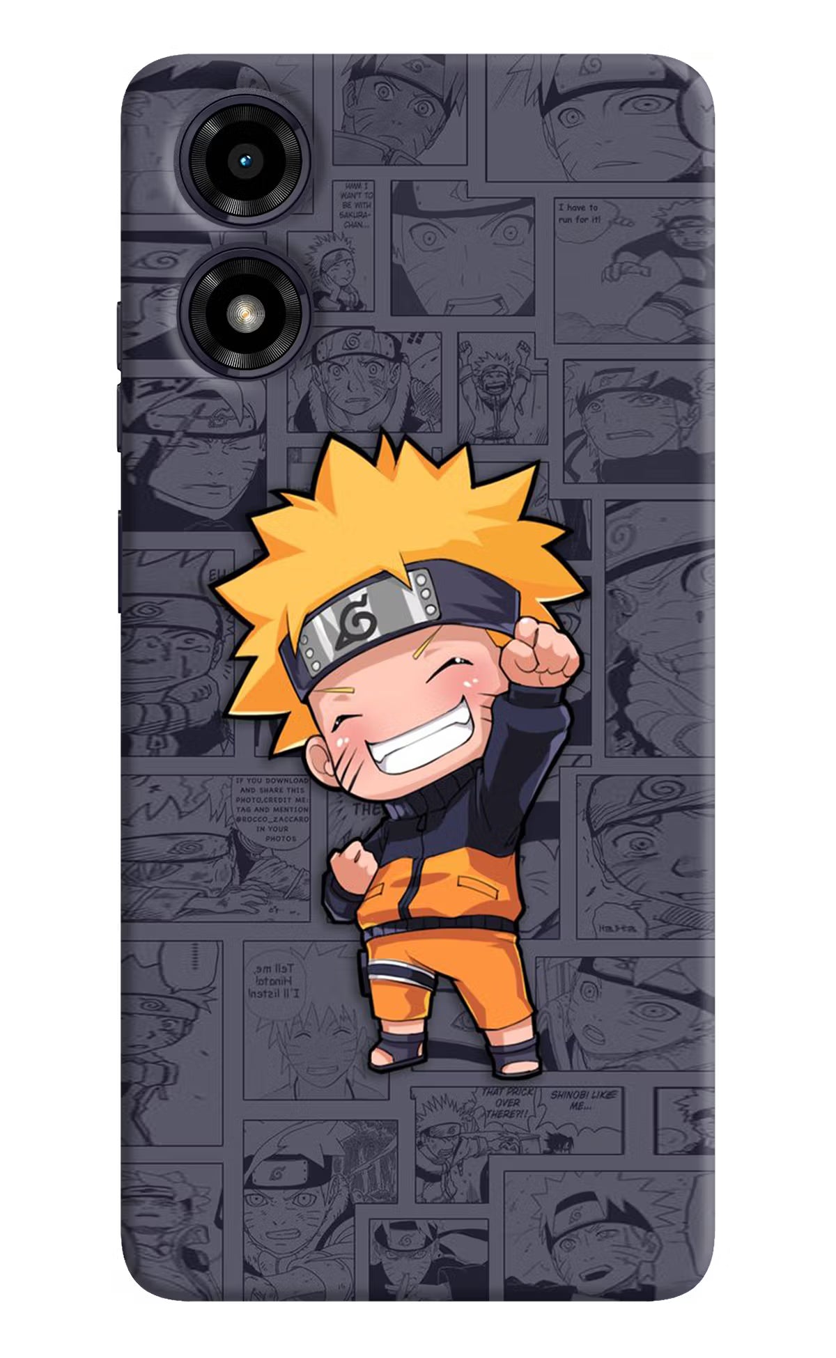Chota Naruto Moto G04 Hard Case Back Cover by Casekaro