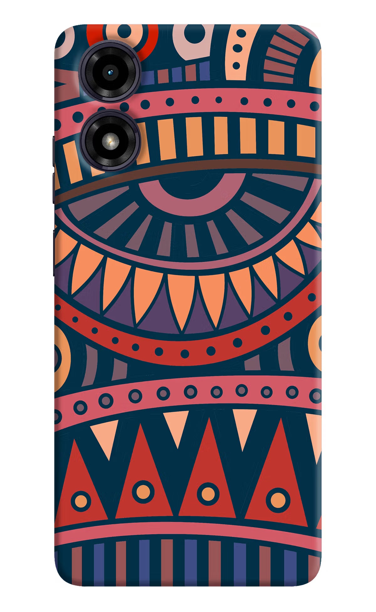 African Culture Design Moto G04 Hard Case Back Cover by Casekaro