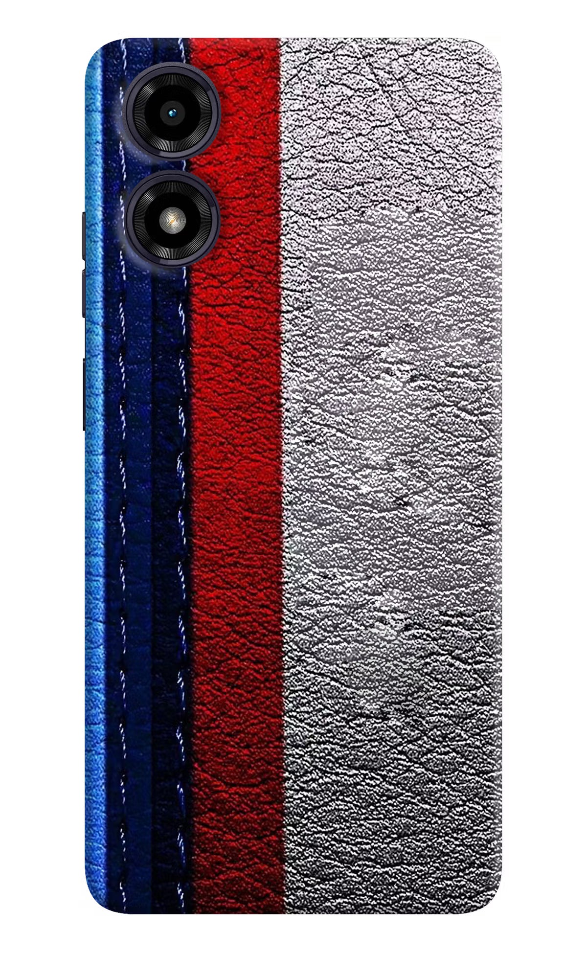 BMW Stripes Moto G04 Hard Case Back Cover by Casekaro