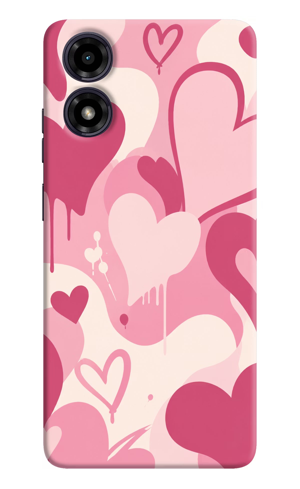 Hearty case Moto G04 Back Cover - Hearty case Moto G04 Hard Case Back Cover by Casekaro Hearty case Moto G04 Hard Case Back Cover by Casekaro