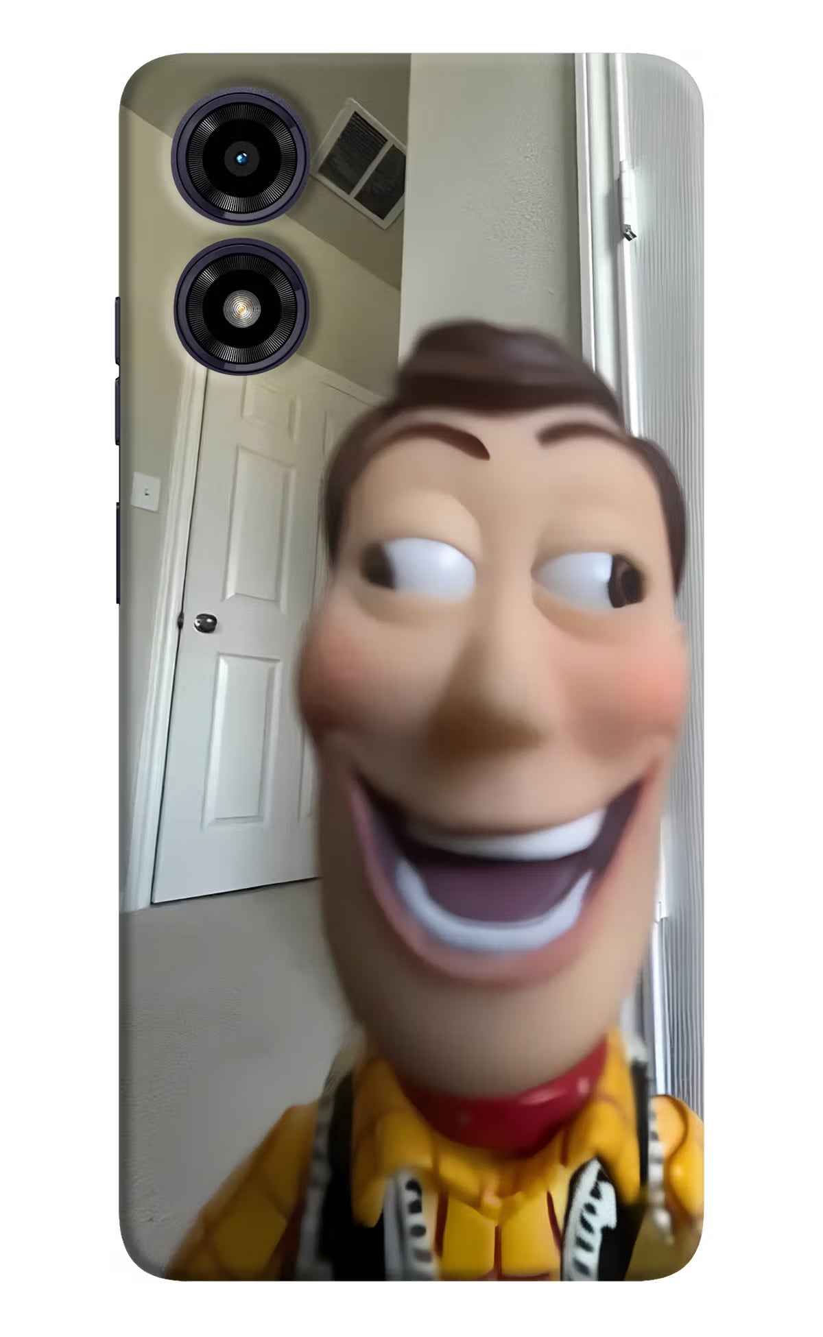 Side Eye Woody Moto G04 Back Cover - Side Eye Woody Moto G04 Back Cover Side Eye Woody Moto G04 Back Cover