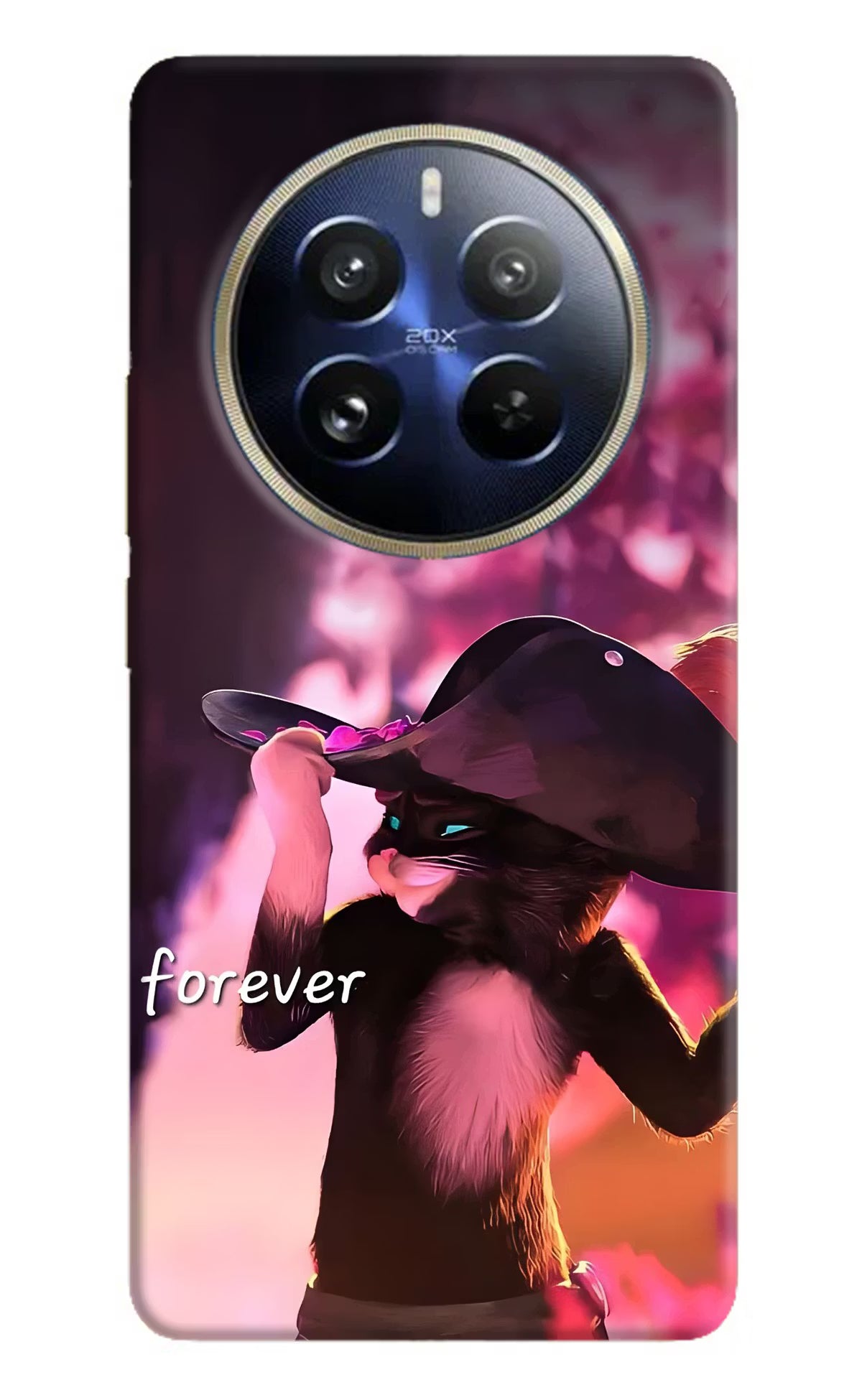 Forever Cat Realme 12 Pro 5G/12 Pro+ 5G Back Cover - Forever Cat Realme 12 Pro 5G/12 Pro+ 5G Back Cover Forever Cat Realme 12 Pro 5G/12 Pro+ 5G Back Cover