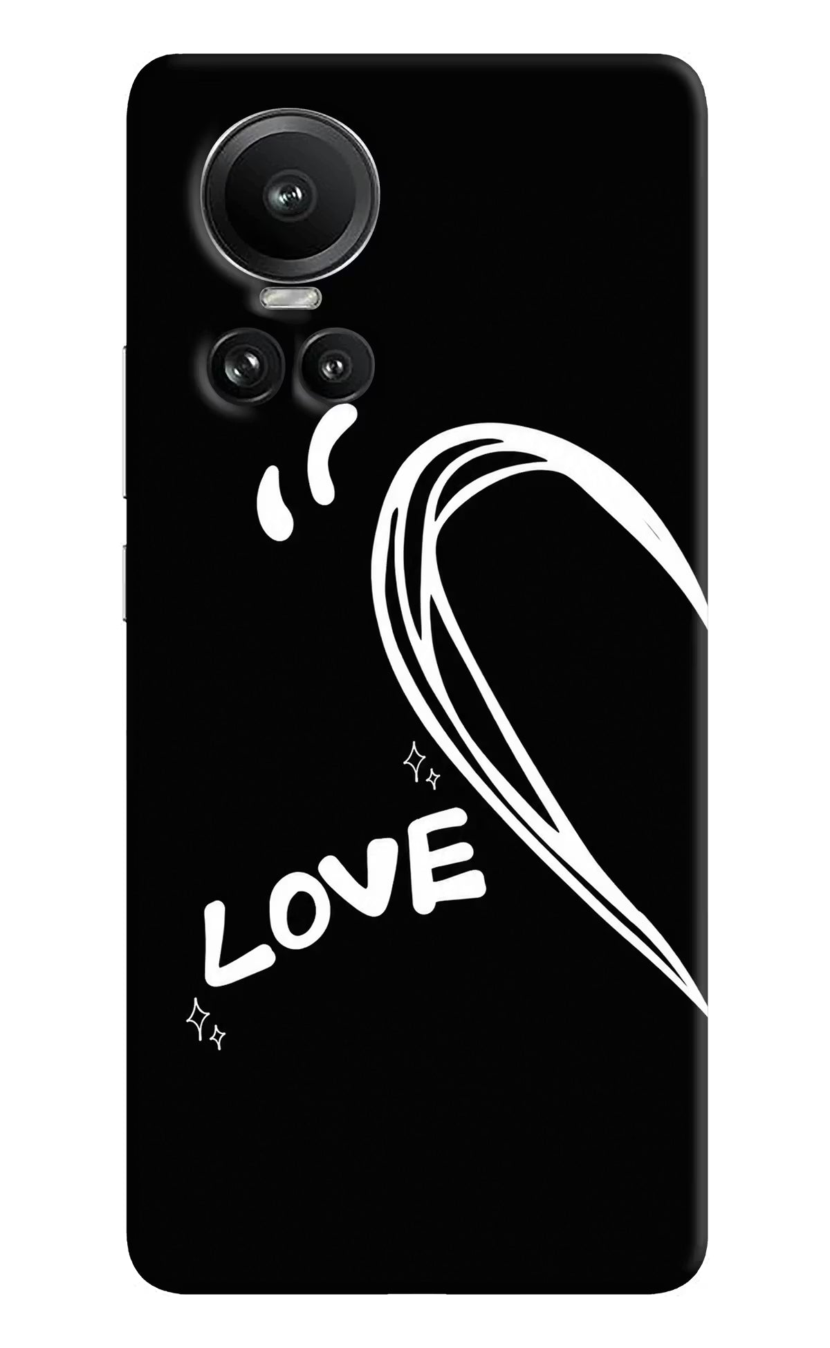 Love Line Oppo Reno10 5G/10 Pro 5G Back Cover - Love Line Oppo Reno10 5G/10 Pro 5G Back Cover Love Line Oppo Reno10 5G/10 Pro 5G Back Cover
