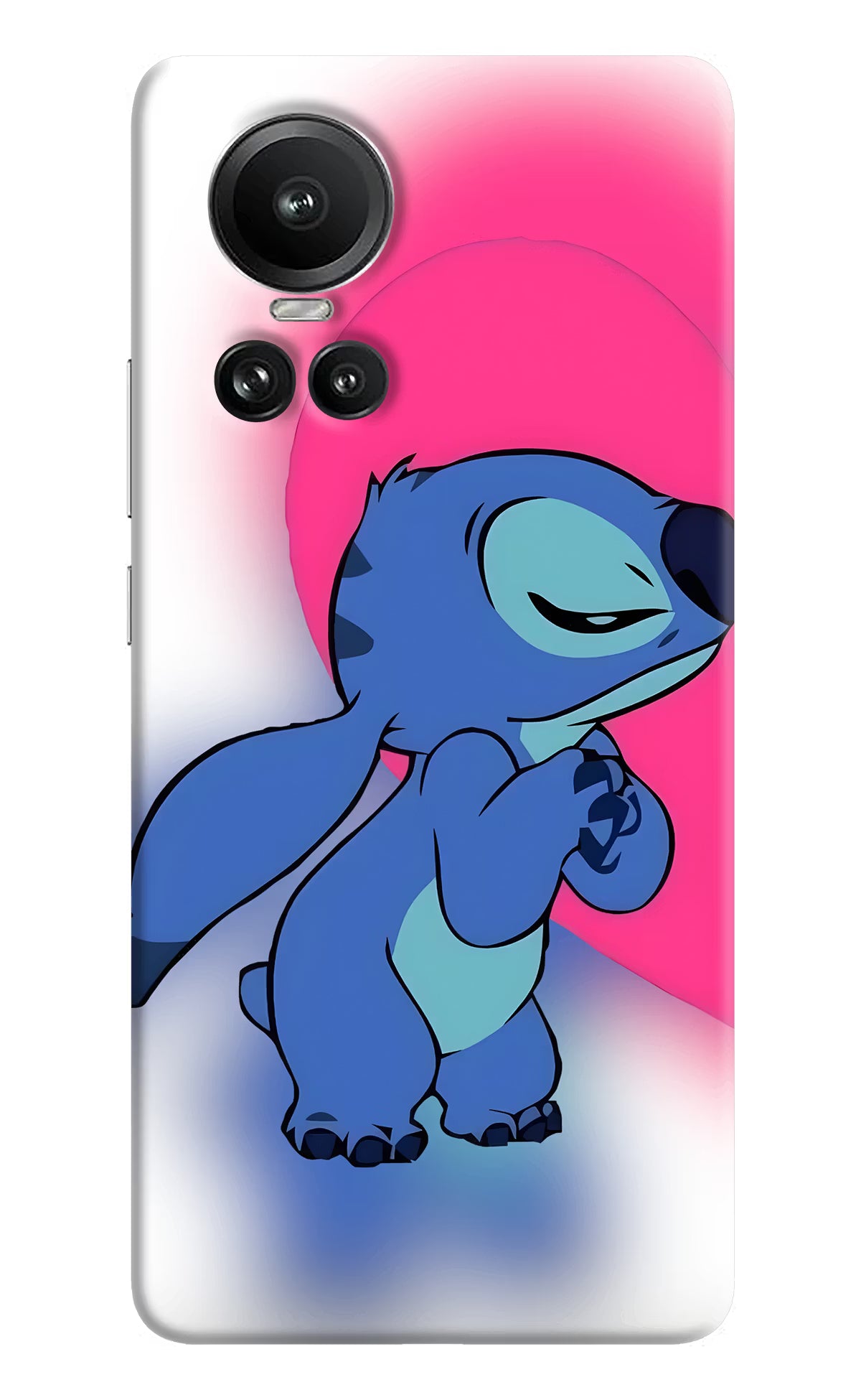 Stitch Hug Oppo Reno10 5G/10 Pro 5G Back Cover - Stitch Hug Oppo Reno10 5G/10 Pro 5G Back Cover Stitch Hug Oppo Reno10 5G/10 Pro 5G Back Cover