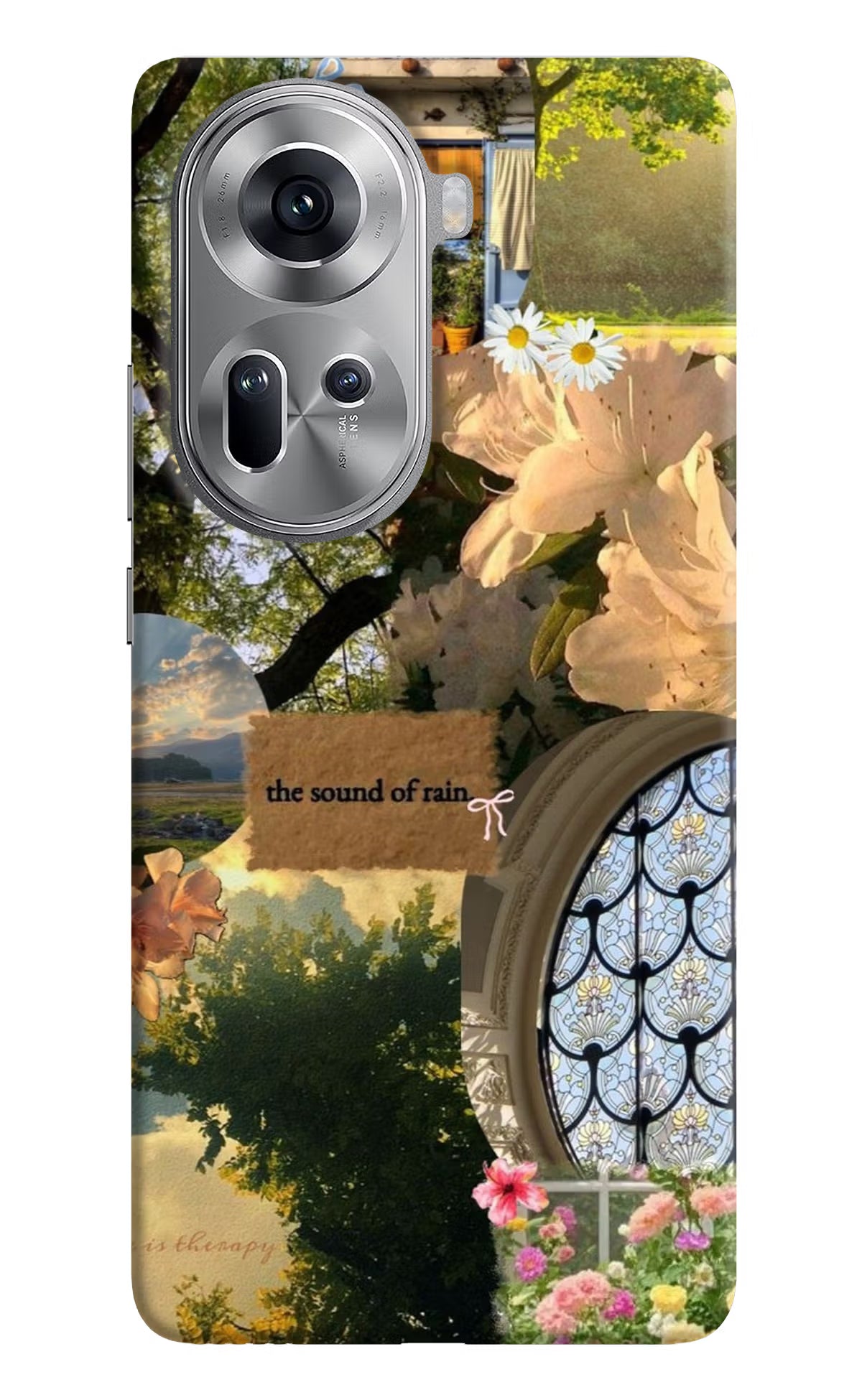 Rain Oppo Reno11 Back Cover - Rain Oppo Reno11 Back Cover Rain Oppo Reno11 Back Cover