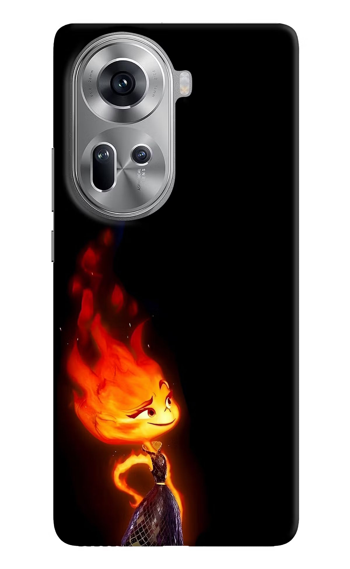 Ember Flame Oppo Reno11 Back Cover - Ember Flame Oppo Reno11 Back Cover Ember Flame Oppo Reno11 Back Cover