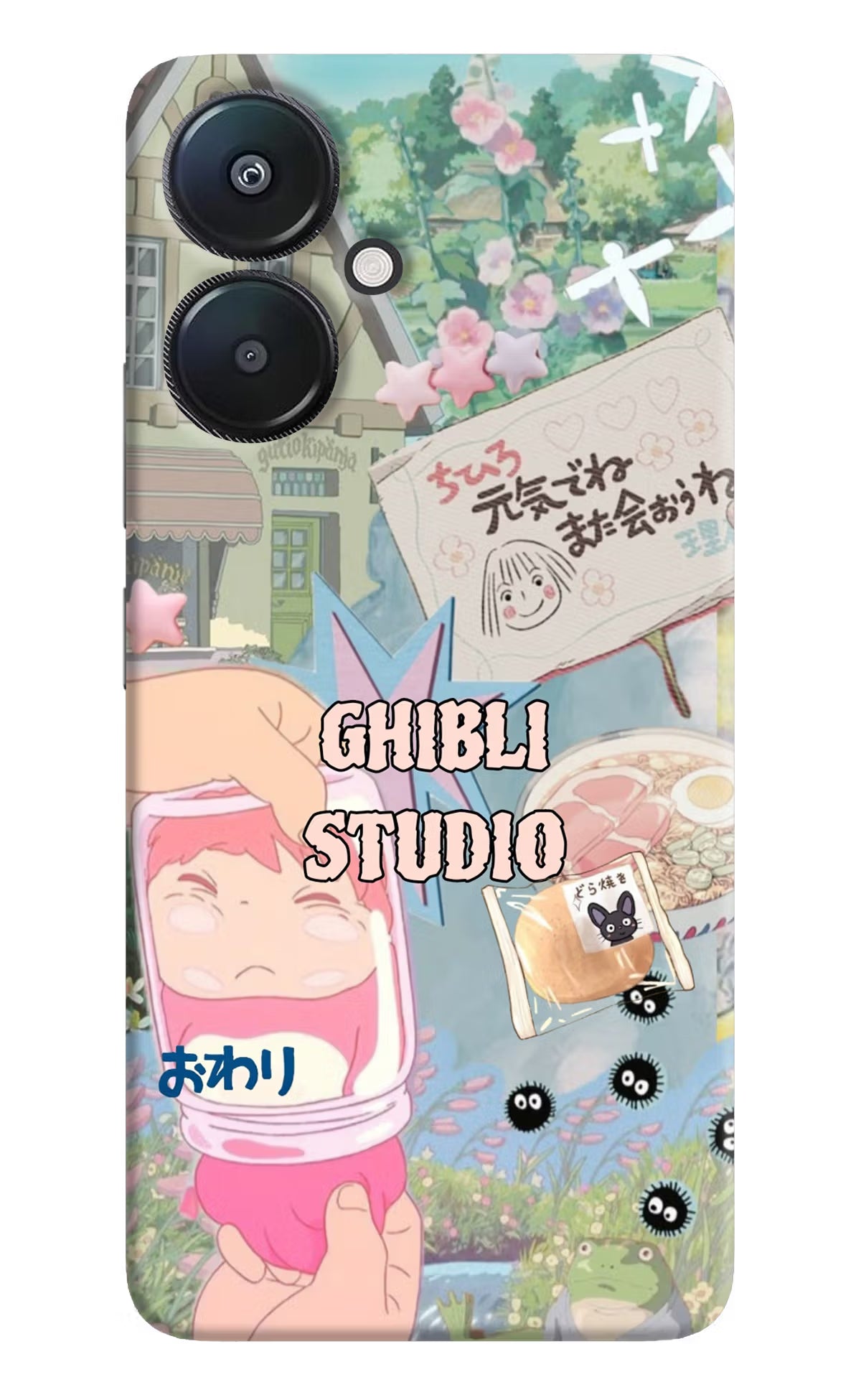 Studio Ghibli Redmi 13C 5G Back Cover - Studio Ghibli Redmi 13C 5G Back Cover Studio Ghibli Redmi 13C 5G Back Cover