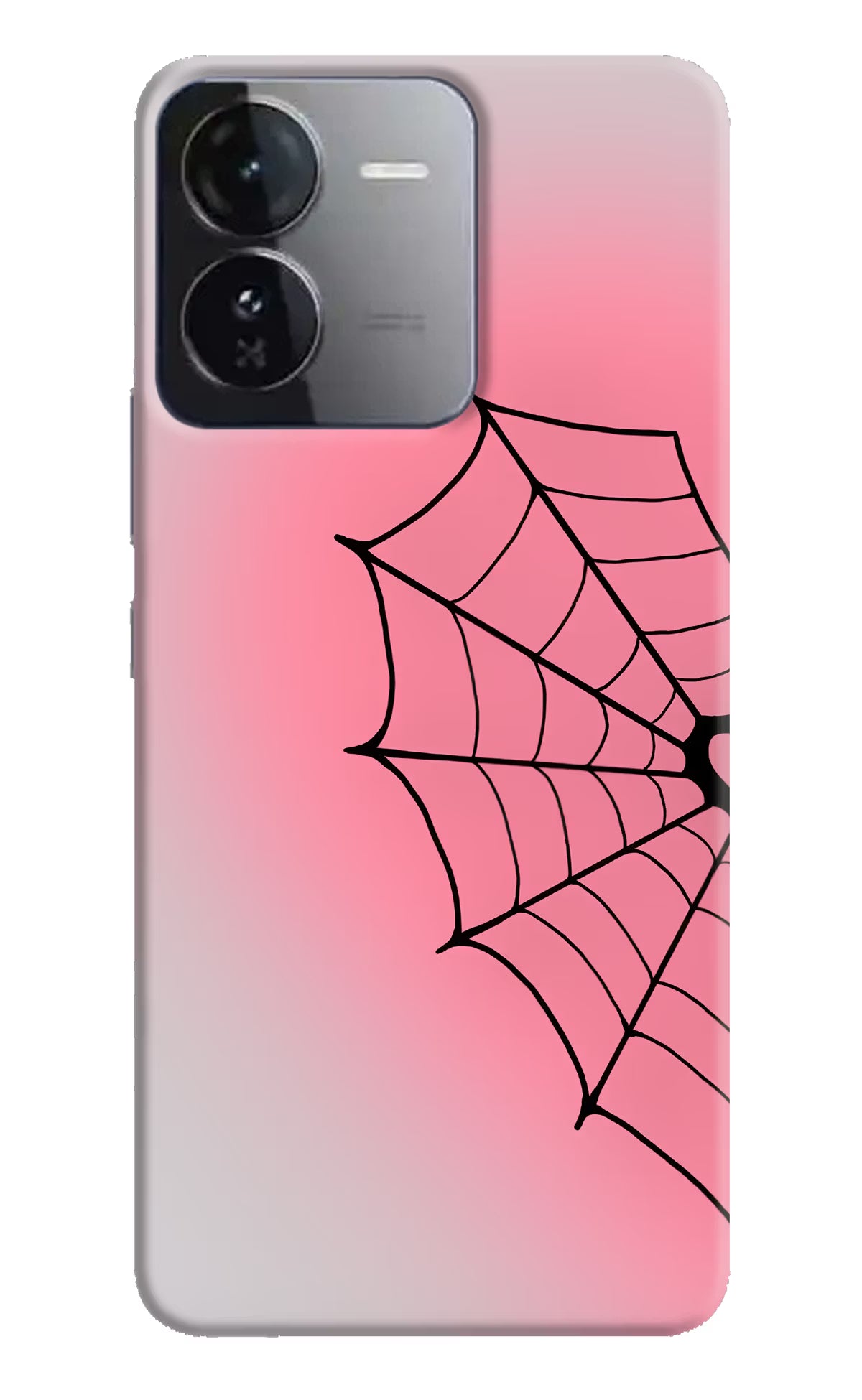 Pink Web iQOO Z9 5G Back Cover - Pink Web iQOO Z9 5G Back Cover Pink Web iQOO Z9 5G Back Cover