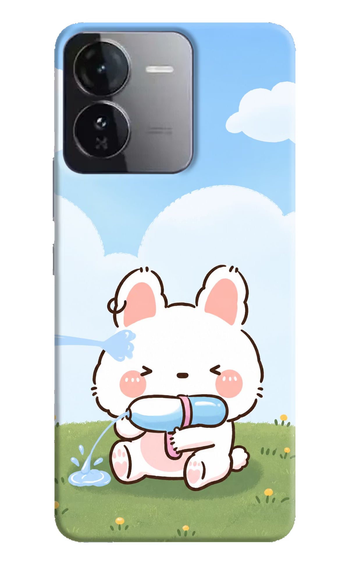 Bunny Treat iQOO Z9 5G Back Cover - Bunny Treat iQOO Z9 5G Back Cover Bunny Treat iQOO Z9 5G Back Cover