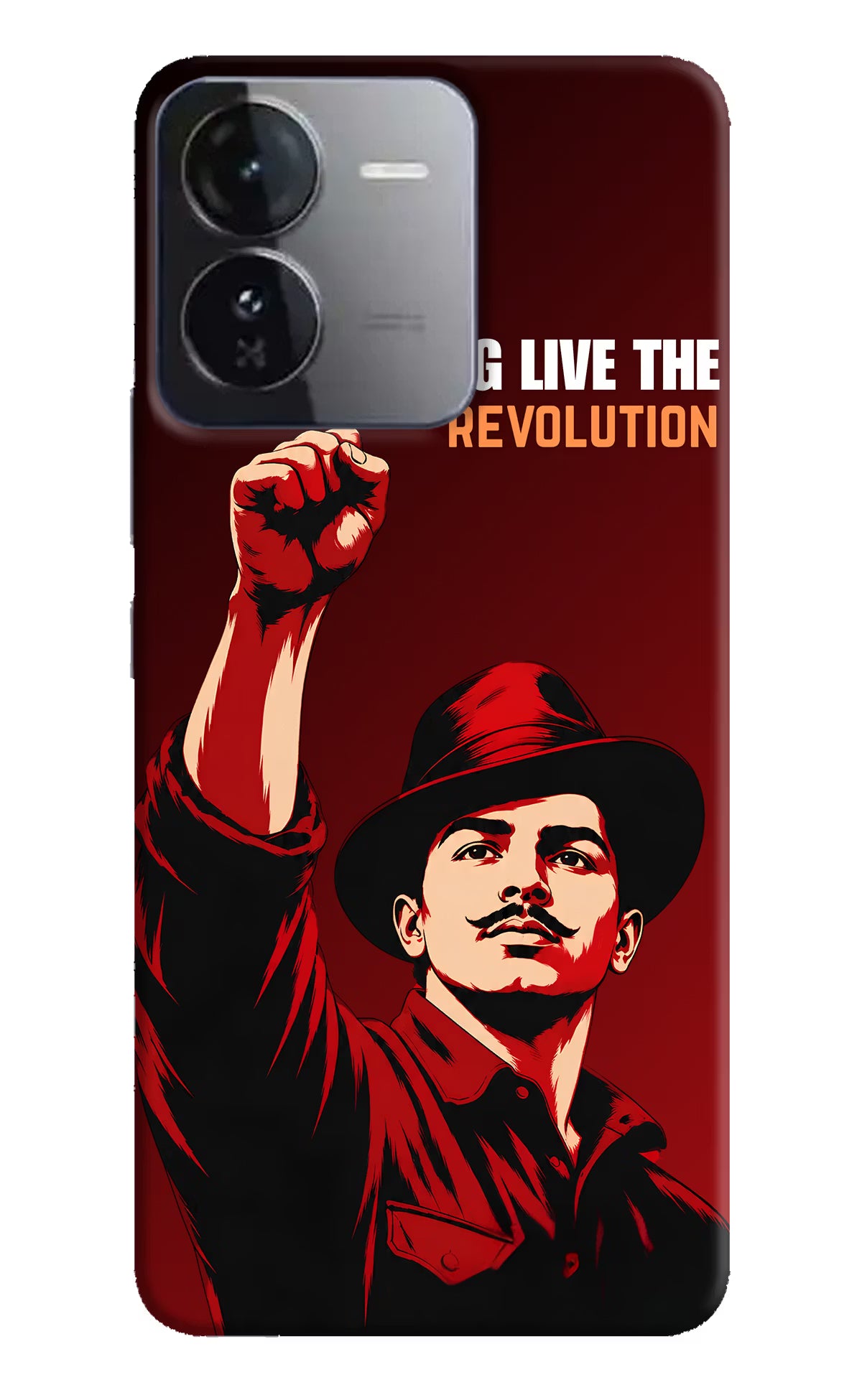 Bhagat Singh Revolution iQOO Z9 5G Back Cover - Bhagat Singh Revolution iQOO Z9 5G Back Cover Bhagat Singh Revolution iQOO Z9 5G Back Cover