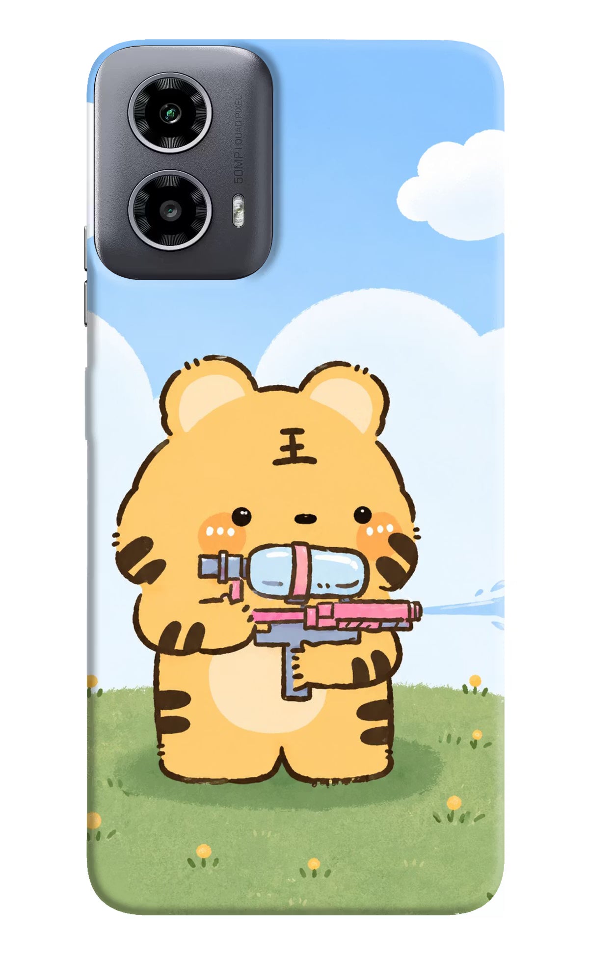 Tiger Treat Moto G34 5G Back Cover - Tiger Treat Moto G34 5G Back Cover Tiger Treat Moto G34 5G Back Cover