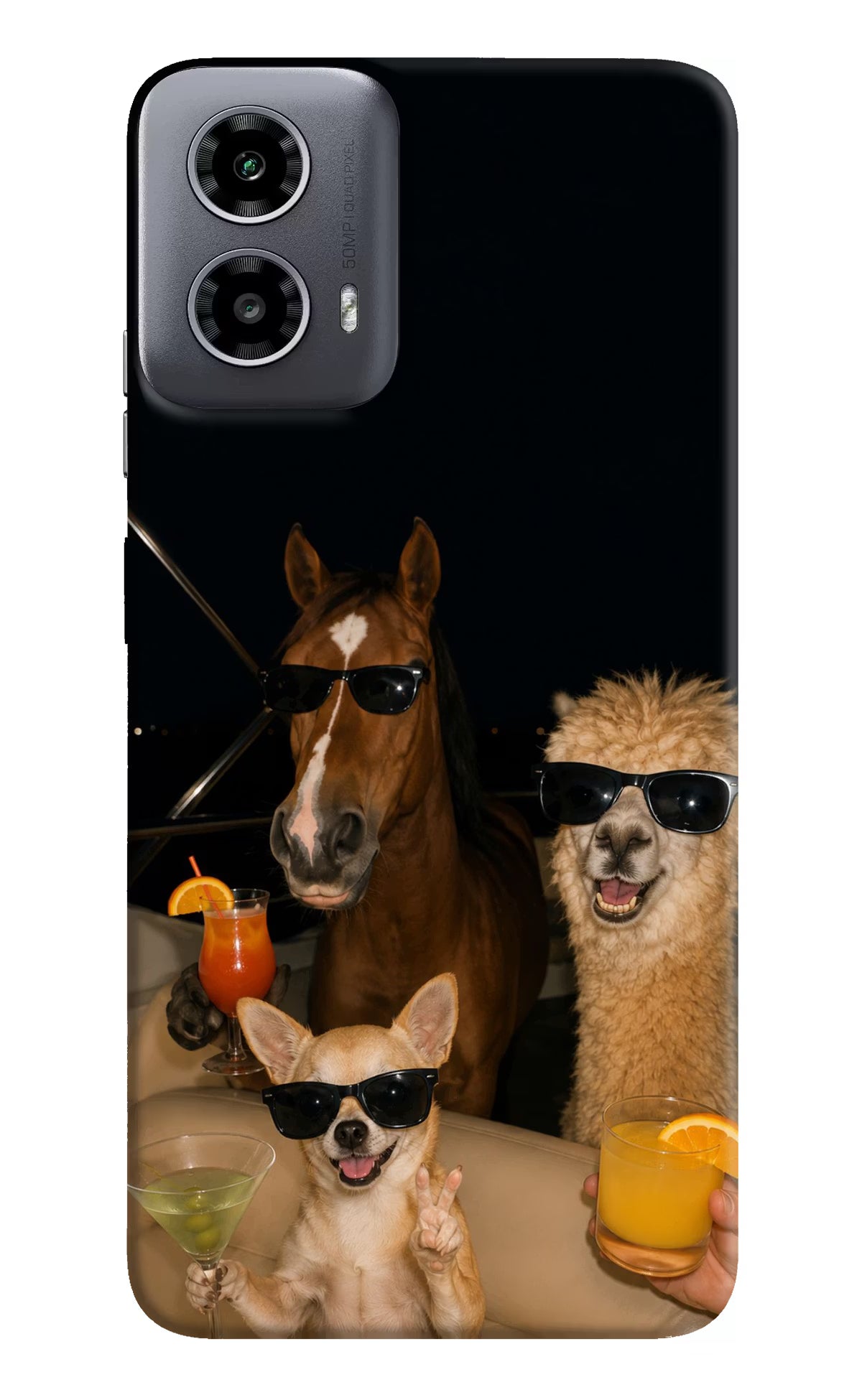 Party Squad Moto G34 5G Back Cover - Party Squad Moto G34 5G Back Cover Party Squad Moto G34 5G Back Cover