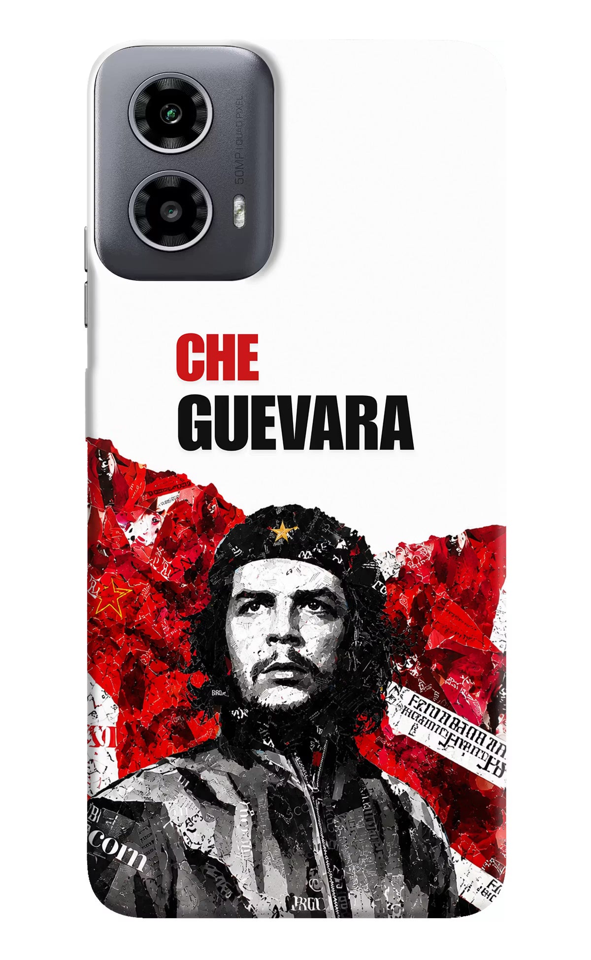 Che Guevara Revolution Moto G34 5G Back Cover - Che Guevara Revolution Moto G34 5G Back Cover Che Guevara Revolution Moto G34 5G Back Cover