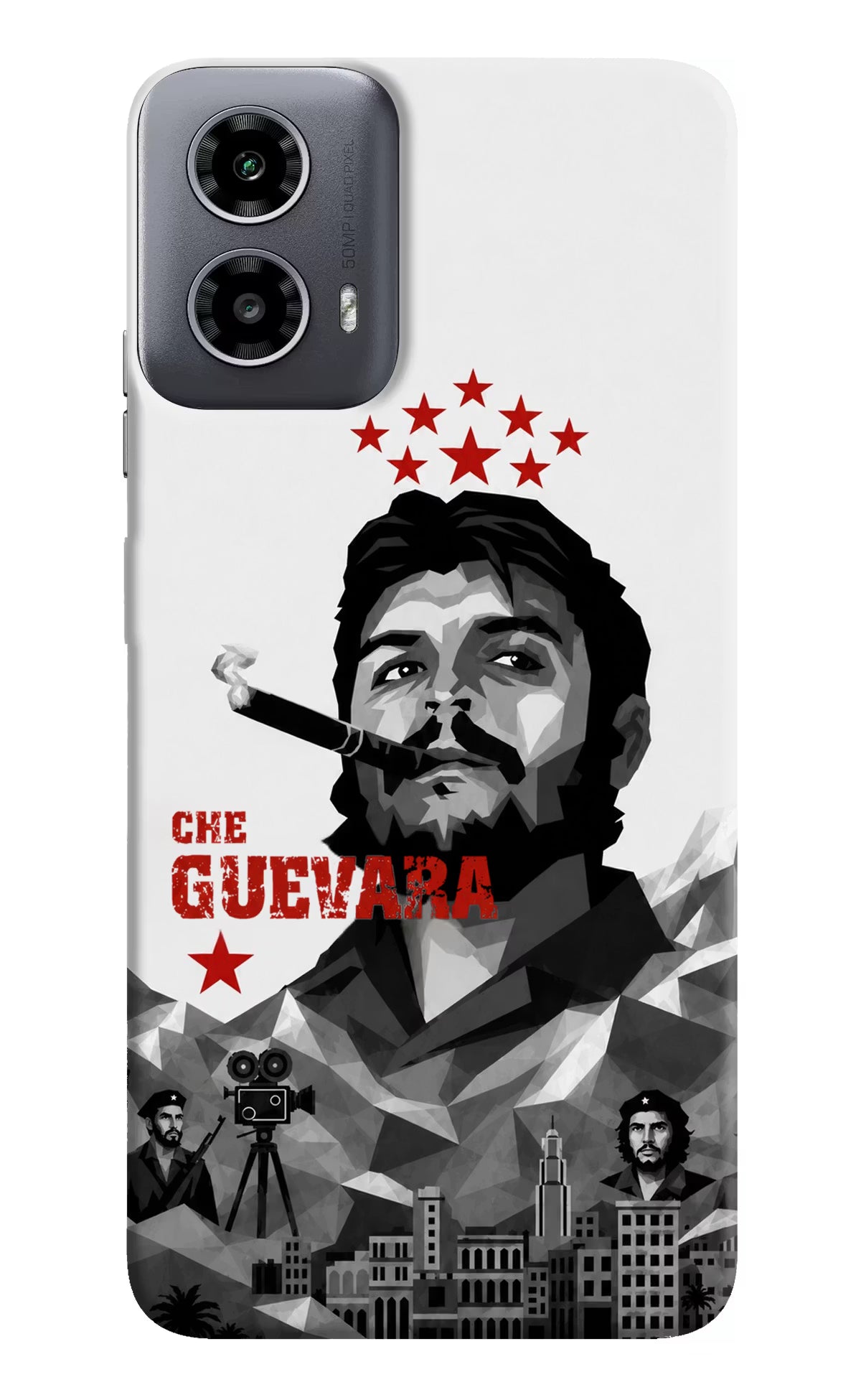 Che Guevara Iconic Moto G34 5G Back Cover - Che Guevara Iconic Moto G34 5G Back Cover Che Guevara Iconic Moto G34 5G Back Cover