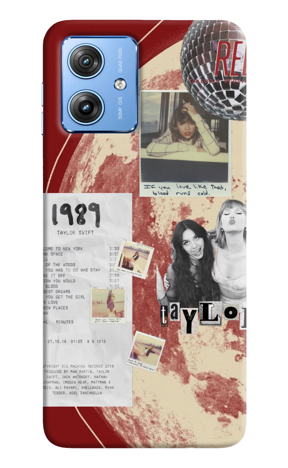 Taylor Swift Moto G64 5G Back Cover - Taylor Swift Moto G64 5G Back Cover Taylor Swift Moto G64 5G Back Cover