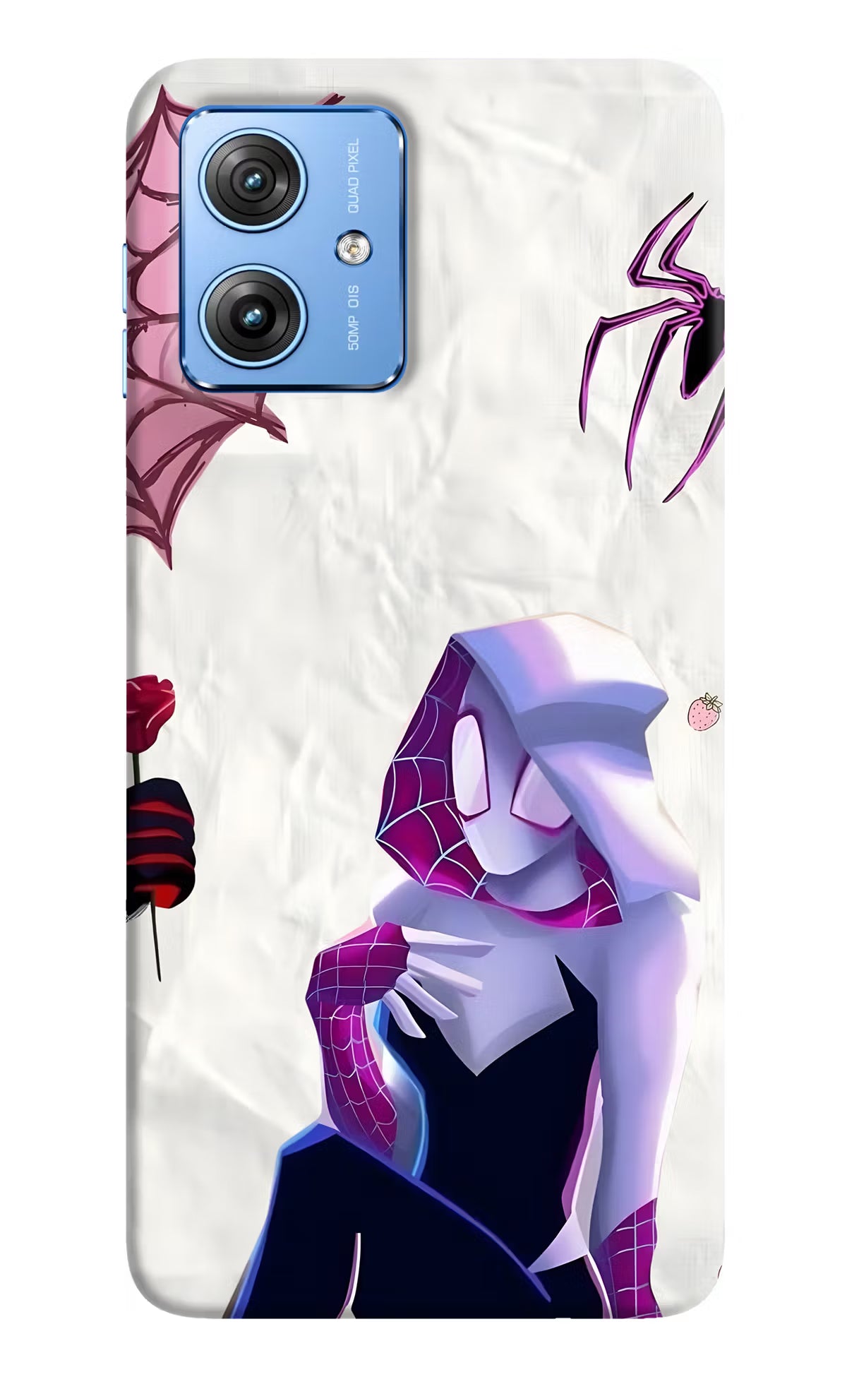 Gwen Verse Moto G64 5G Back Cover - Gwen Verse Moto G64 5G Back Cover Gwen Verse Moto G64 5G Back Cover