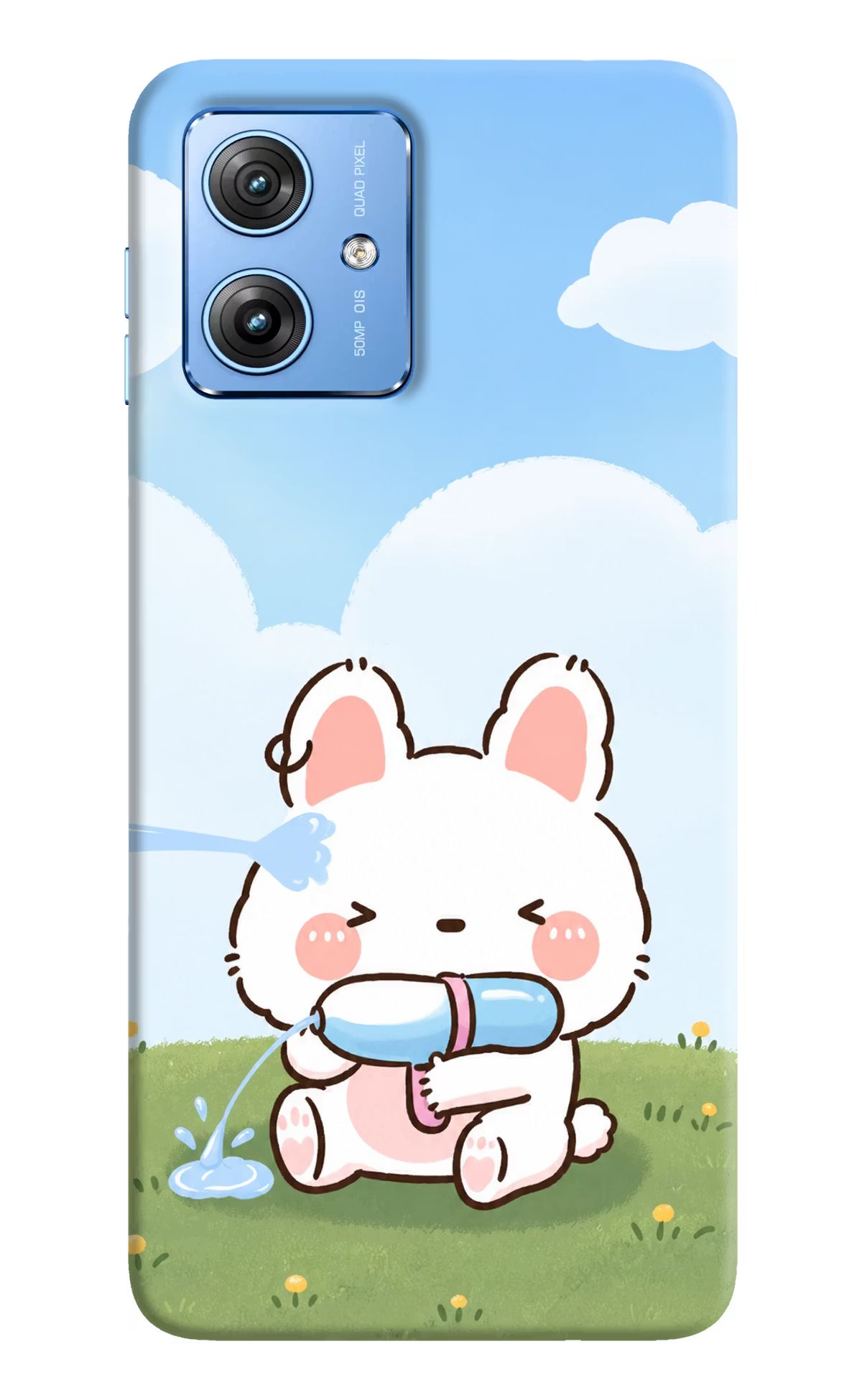 Bunny Treat Moto G64 5G Back Cover - Bunny Treat Moto G64 5G Back Cover Bunny Treat Moto G64 5G Back Cover