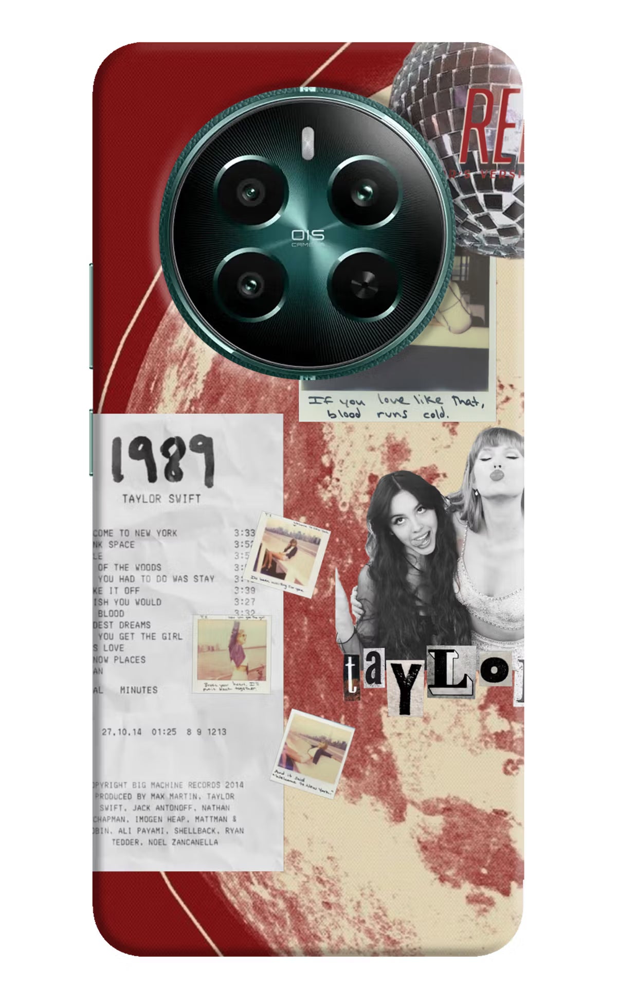 Taylor Swift Realme 12+ 5G Back Cover - Taylor Swift Realme 12+ 5G Back Cover Taylor Swift Realme 12+ 5G Back Cover