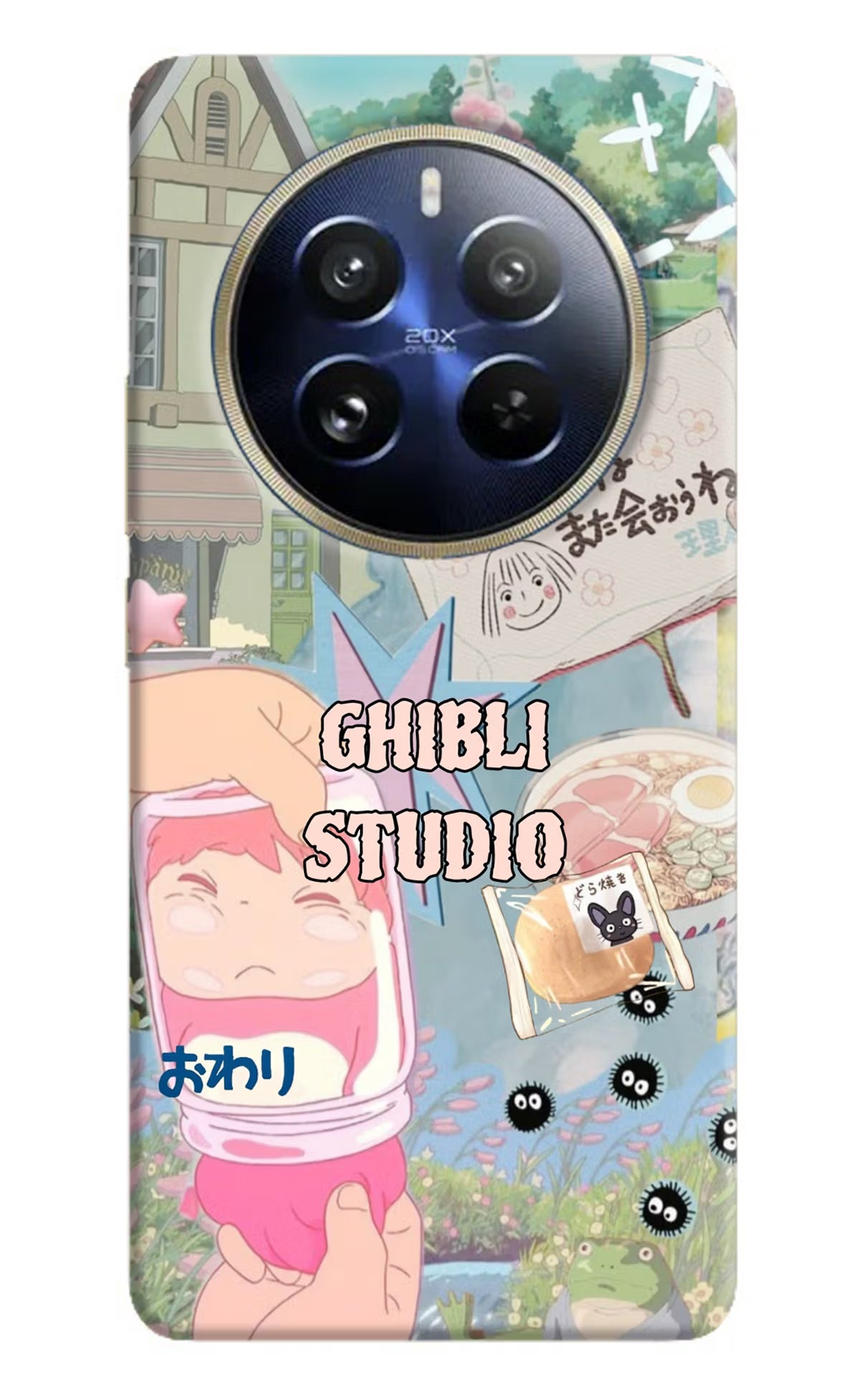 Studio Ghibli Realme P1 Pro 5G Back Cover - Studio Ghibli Realme P1 Pro 5G Back Cover Studio Ghibli Realme P1 Pro 5G Back Cover