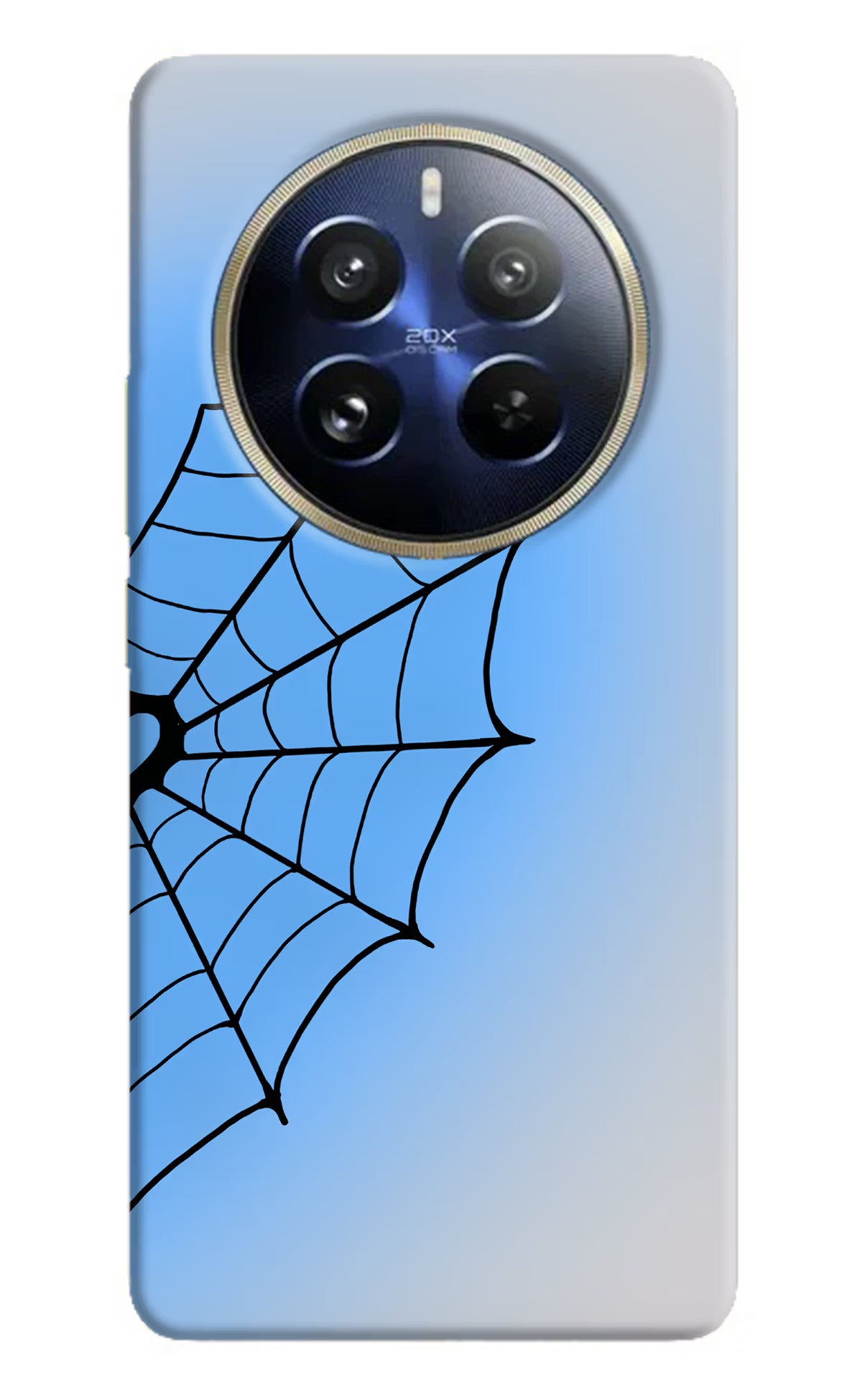 Blue Web Realme P1 Pro 5G Back Cover - Blue Web Realme P1 Pro 5G Back Cover Blue Web Realme P1 Pro 5G Back Cover