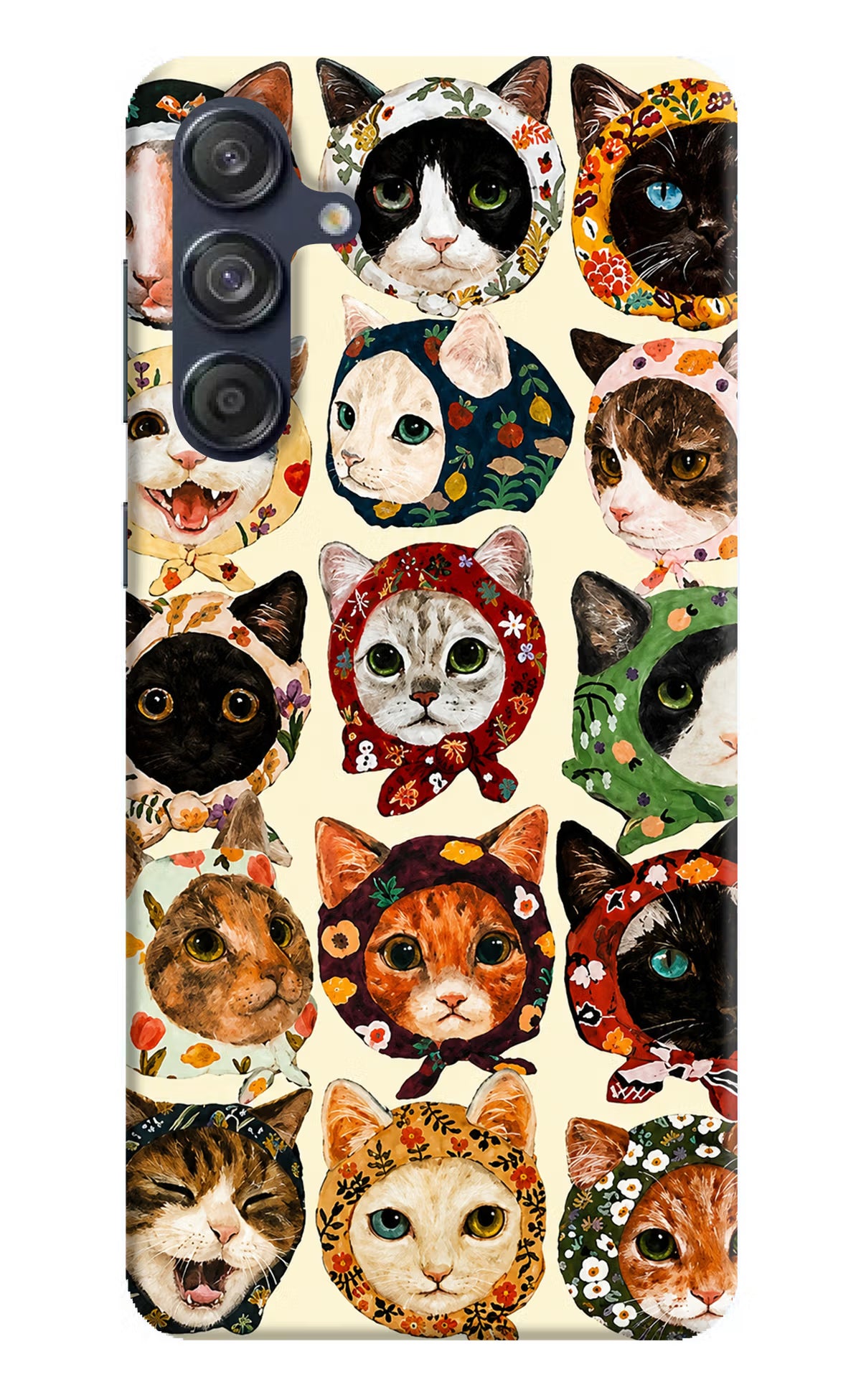 Cool Cat Samsung M55 5G Back Cover - Cool Cat Samsung M55 5G Back Cover Cool Cat Samsung M55 5G Back Cover