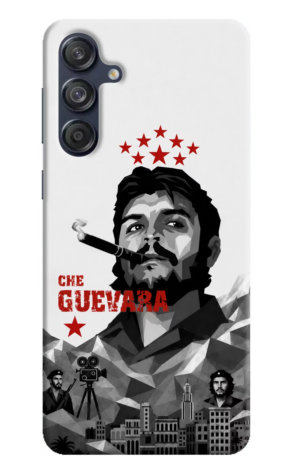 Che Guevara Iconic Samsung M55 5G Back Cover - Che Guevara Iconic Samsung M55 5G Back Cover Che Guevara Iconic Samsung M55 5G Back Cover