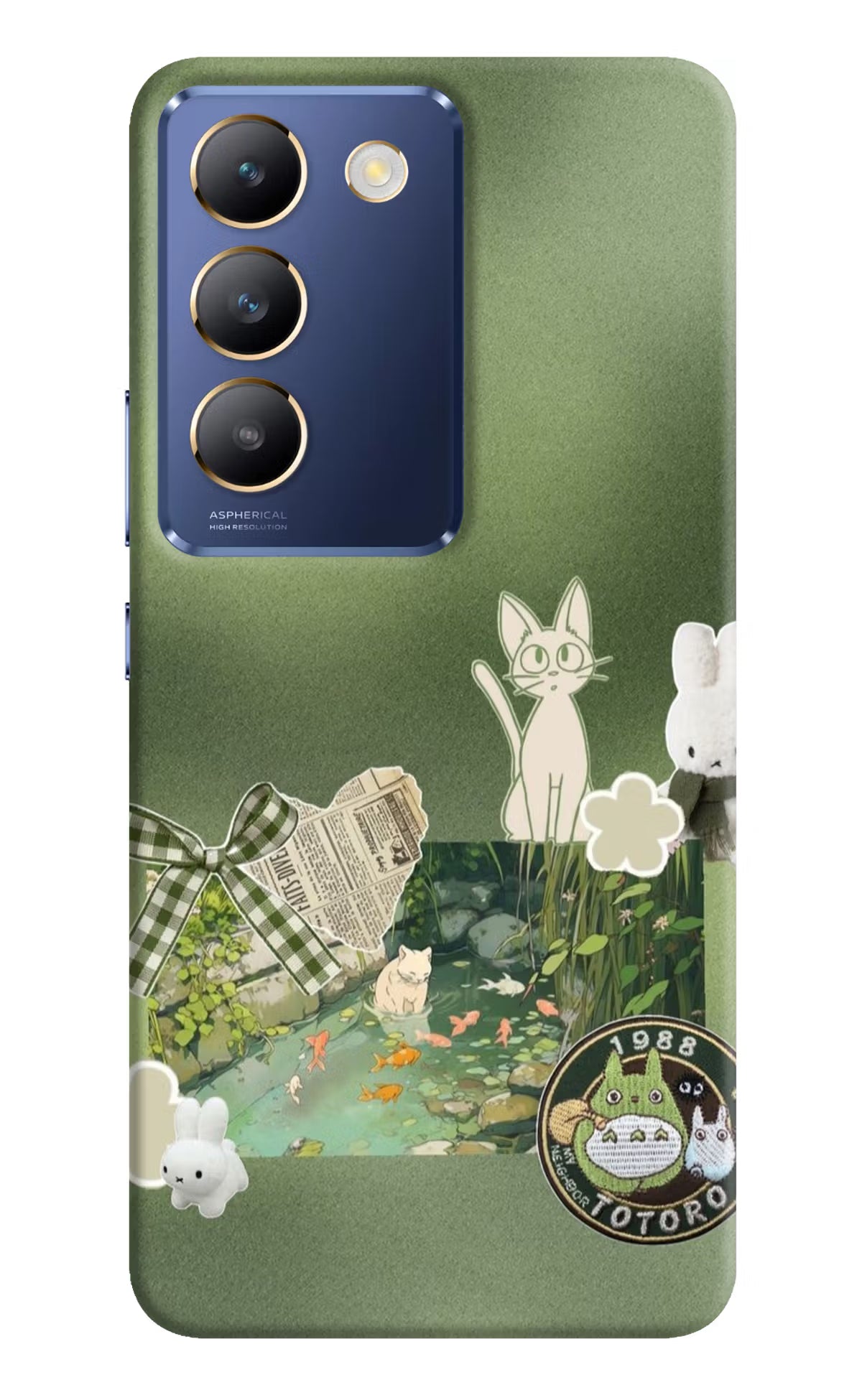 Aesthetic anime Vivo Y200E 5G/T3 5G Back Cover - Aesthetic anime Vivo Y200E 5G/T3 5G Back Cover Aesthetic anime Vivo Y200E 5G/T3 5G Back Cover