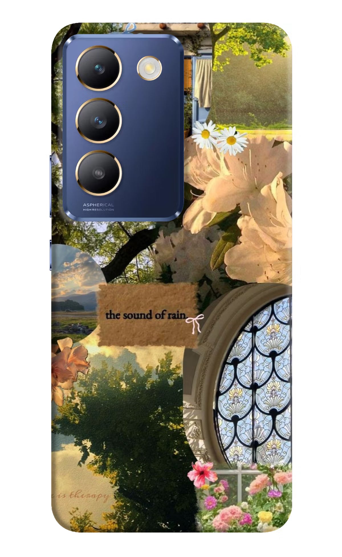 Rain Vivo Y200E 5G/T3 5G Back Cover - Rain Vivo Y200E 5G/T3 5G Back Cover Rain Vivo Y200E 5G/T3 5G Back Cover