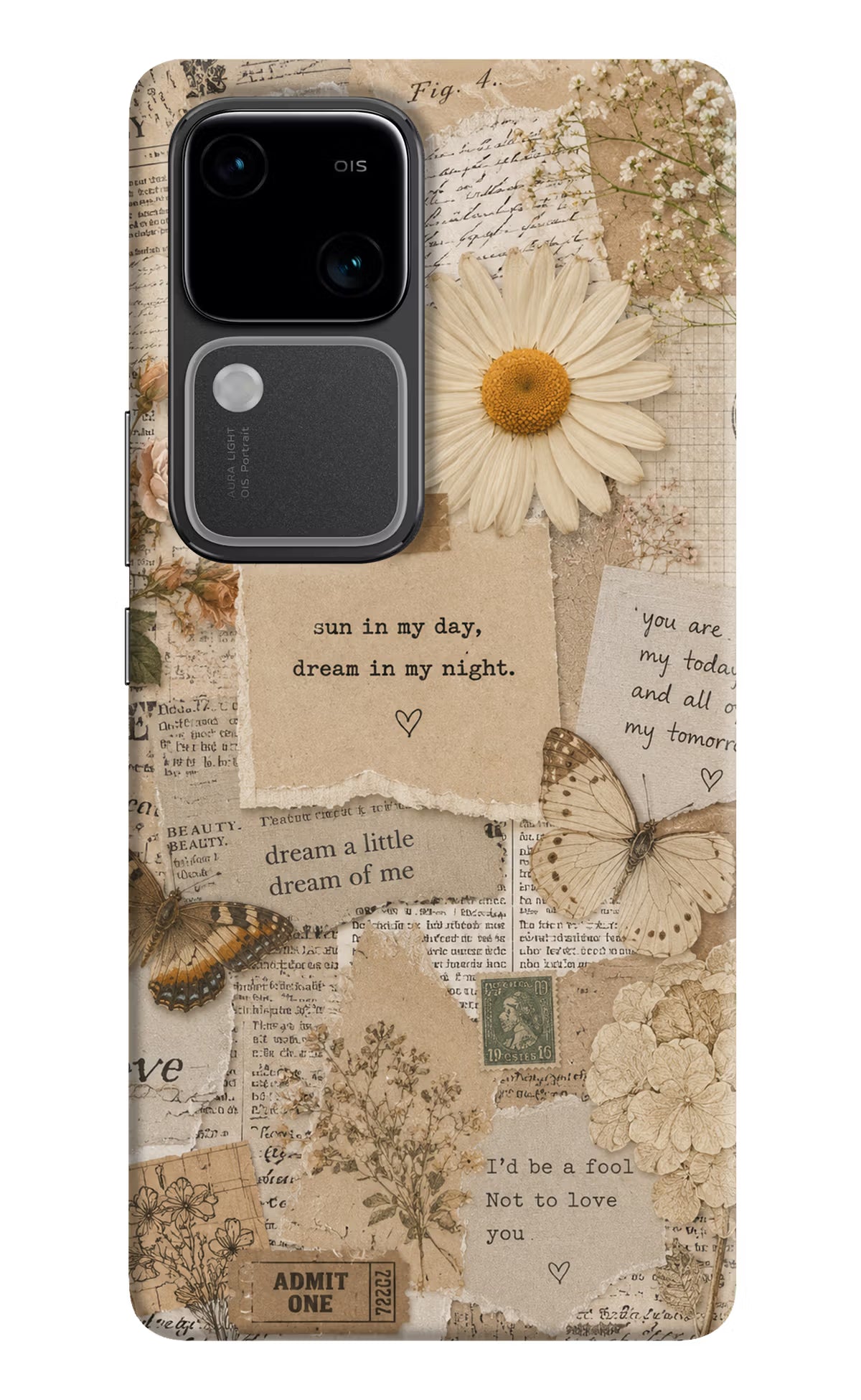 Vintage case Vivo V30 5G Back Cover - Vintage case Vivo V30 5G Back Cover Vintage case Vivo V30 5G Back Cover