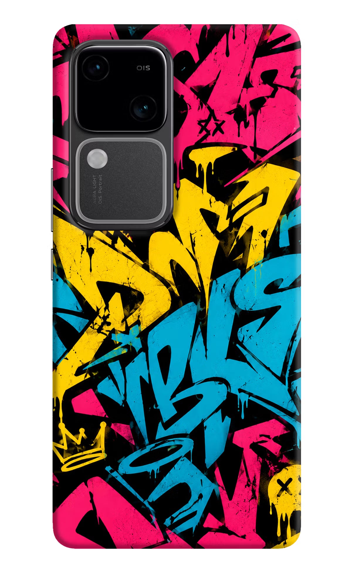 Graffiti Vibe Vivo V30 5G Back Cover - Graffiti Vibe Vivo V30 5G Back Cover Graffiti Vibe Vivo V30 5G Back Cover