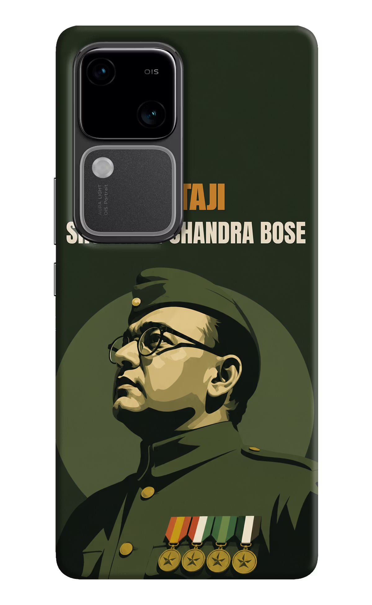 Netaji Legacy Vivo V30 5G Back Cover - Netaji Legacy Vivo V30 5G Back Cover Netaji Legacy Vivo V30 5G Back Cover