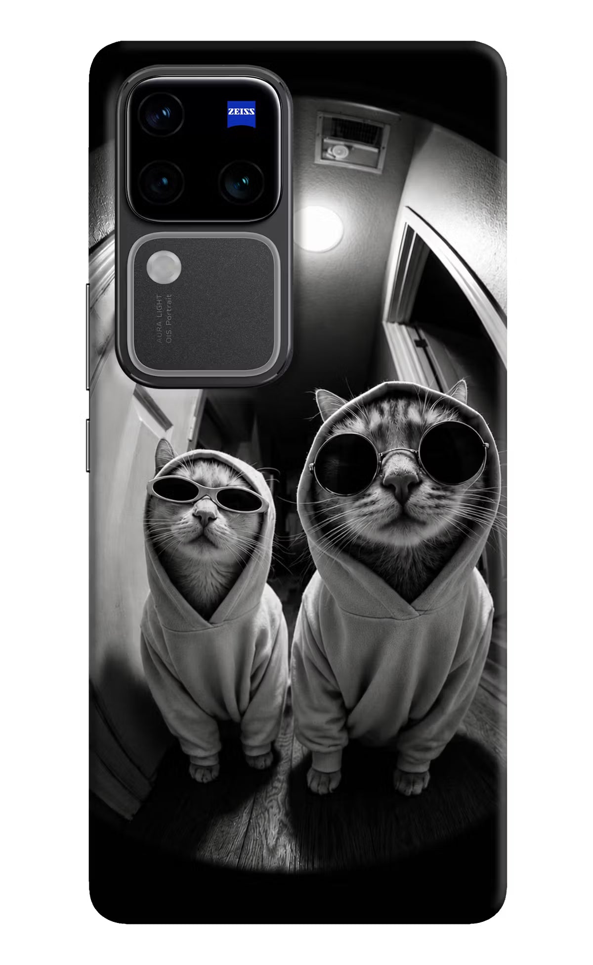 Hood Cats Vivo V30 Pro 5G Back Cover - Hood Cats Vivo V30 Pro 5G Back Cover Hood Cats Vivo V30 Pro 5G Back Cover