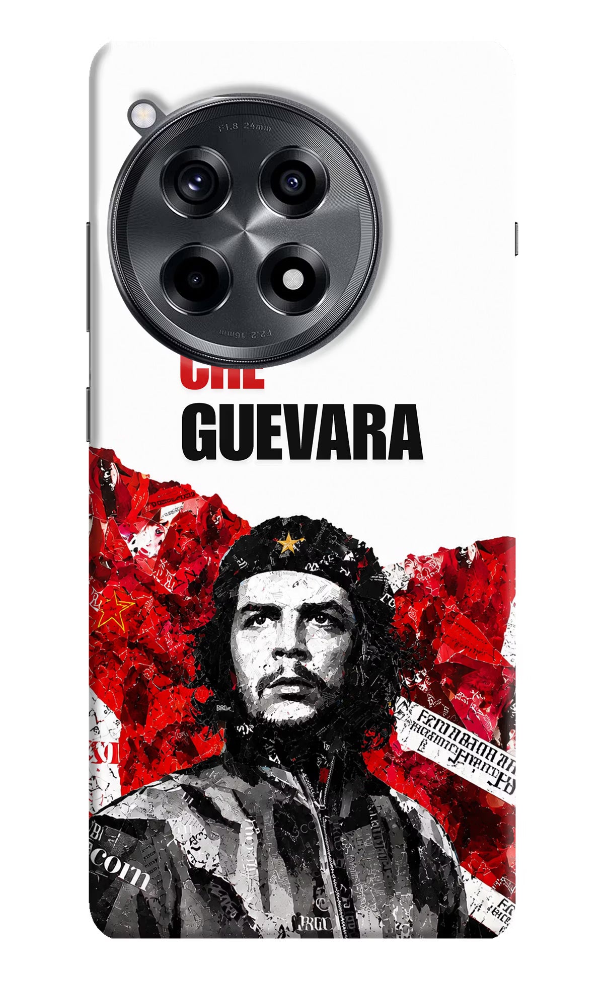 Che Guevara Revolution OnePlus 12R Back Cover - Che Guevara Revolution OnePlus 12R Back Cover Che Guevara Revolution OnePlus 12R Back Cover