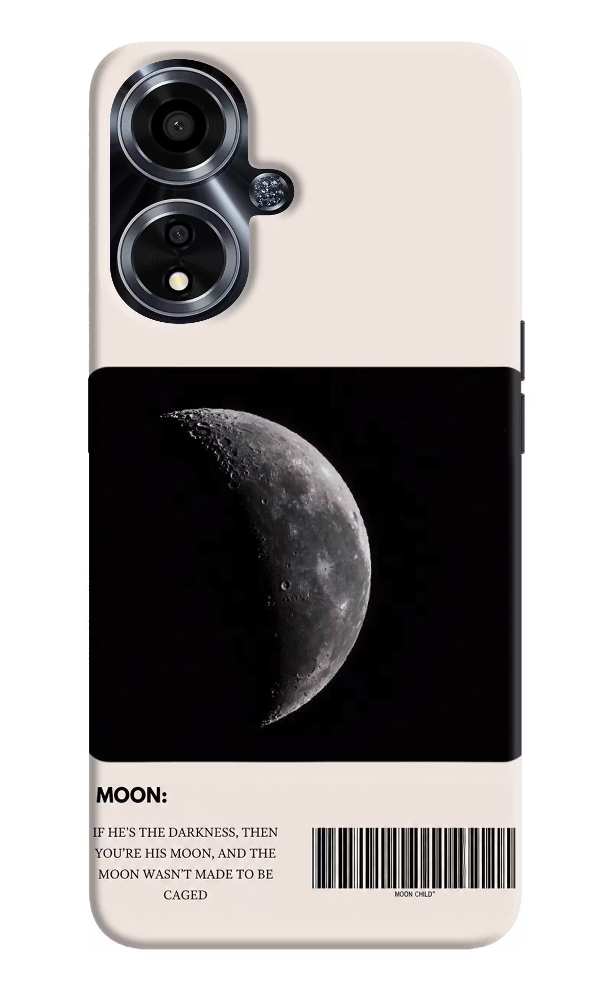 Moon Phase Oppo A59 5G Back Cover - Moon Phase Oppo A59 5G Back Cover Moon Phase Oppo A59 5G Back Cover