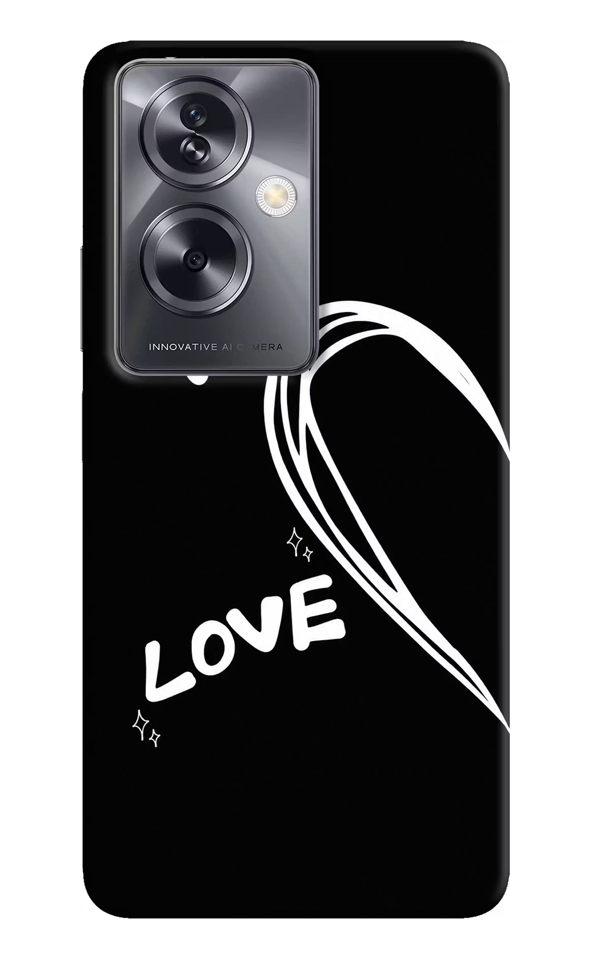 Love Line Oppo A79 5G Back Cover - Love Line Oppo A79 5G Back Cover Love Line Oppo A79 5G Back Cover