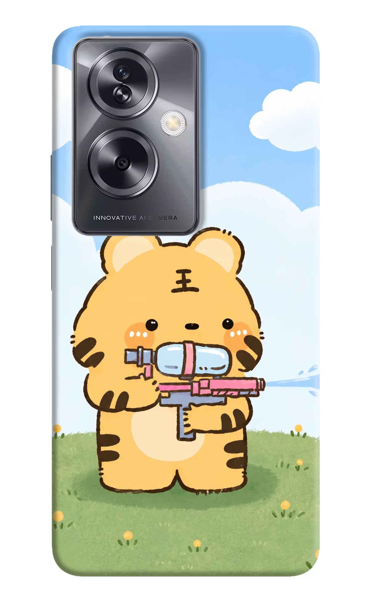 Tiger Treat Oppo A79 5G Back Cover - Tiger Treat Oppo A79 5G Back Cover Tiger Treat Oppo A79 5G Back Cover