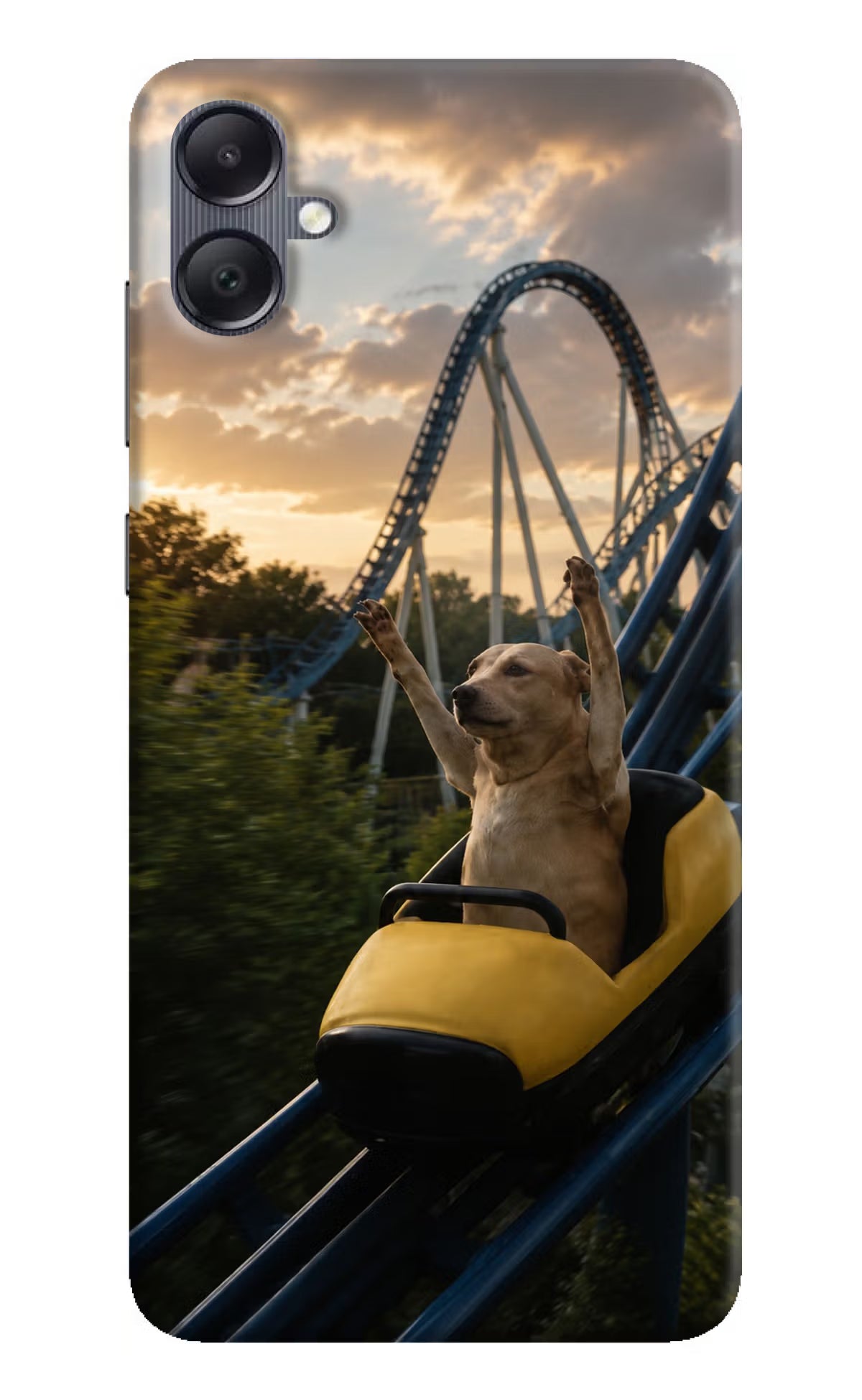 Rollercoaster Dog Samsung A05 Back Cover - Rollercoaster Dog Samsung A05 Back Cover Rollercoaster Dog Samsung A05 Back Cover