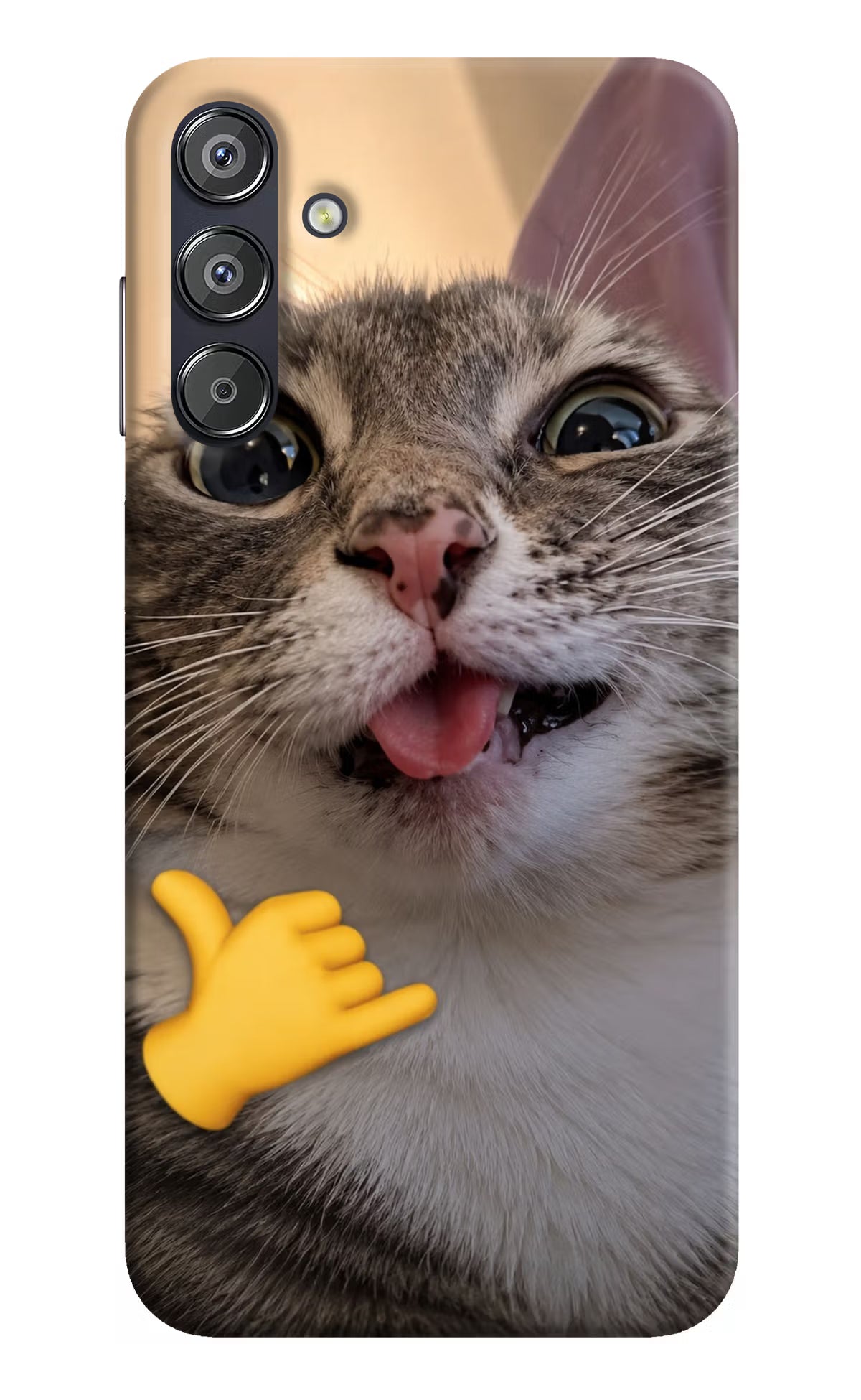 Silly Cat Call Samsung F15 5G Back Cover - Silly Cat Call Samsung F15 5G Back Cover Silly Cat Call Samsung F15 5G Back Cover