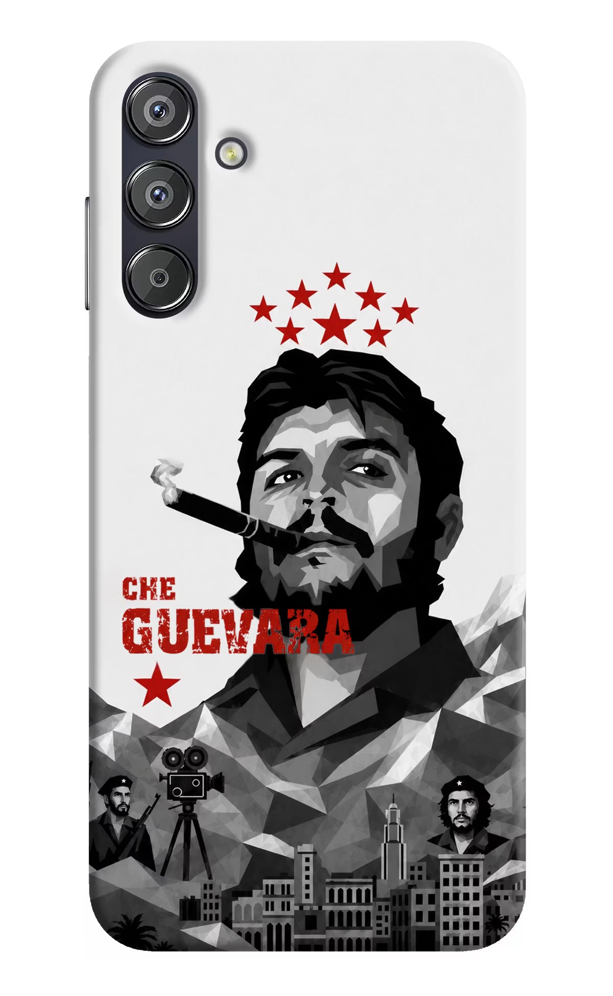 Che Guevara Iconic Samsung F15 5G Back Cover - Che Guevara Iconic Samsung F15 5G Back Cover Che Guevara Iconic Samsung F15 5G Back Cover