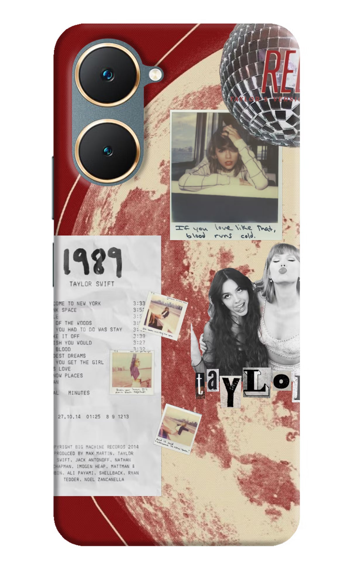 Taylor Swift Vivo Y18/Y18e Back Cover - Taylor Swift Vivo Y18/Y18e Back Cover Taylor Swift Vivo Y18/Y18e Back Cover