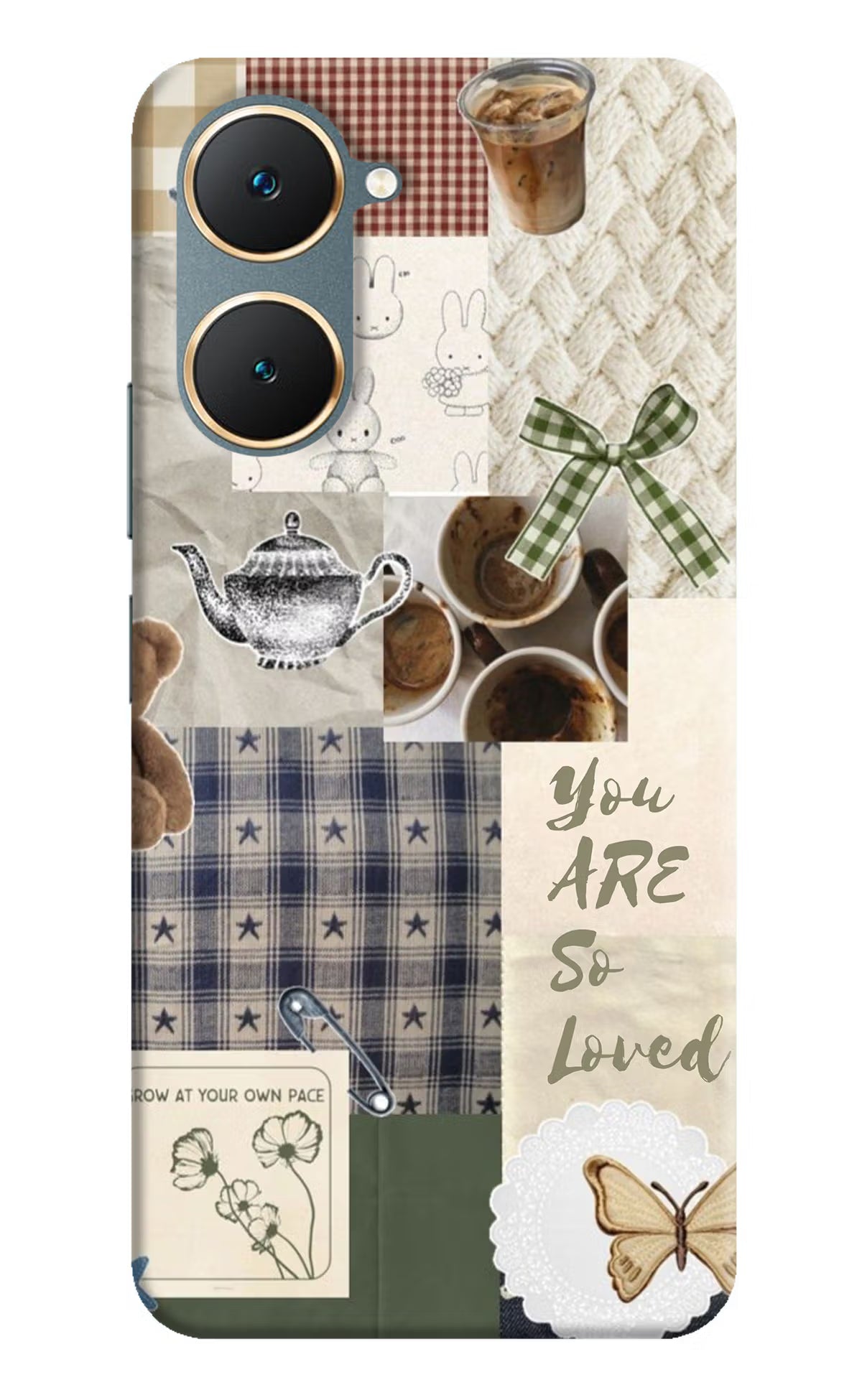 Cookie Vivo Y18/Y18e Back Cover - Cookie Vivo Y18/Y18e Back Cover Cookie Vivo Y18/Y18e Back Cover