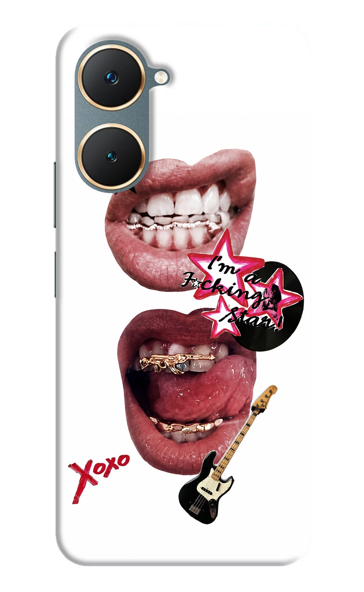 Rockstar Vivo Y18/Y18e Back Cover - Rockstar Vivo Y18/Y18e Back Cover Rockstar Vivo Y18/Y18e Back Cover